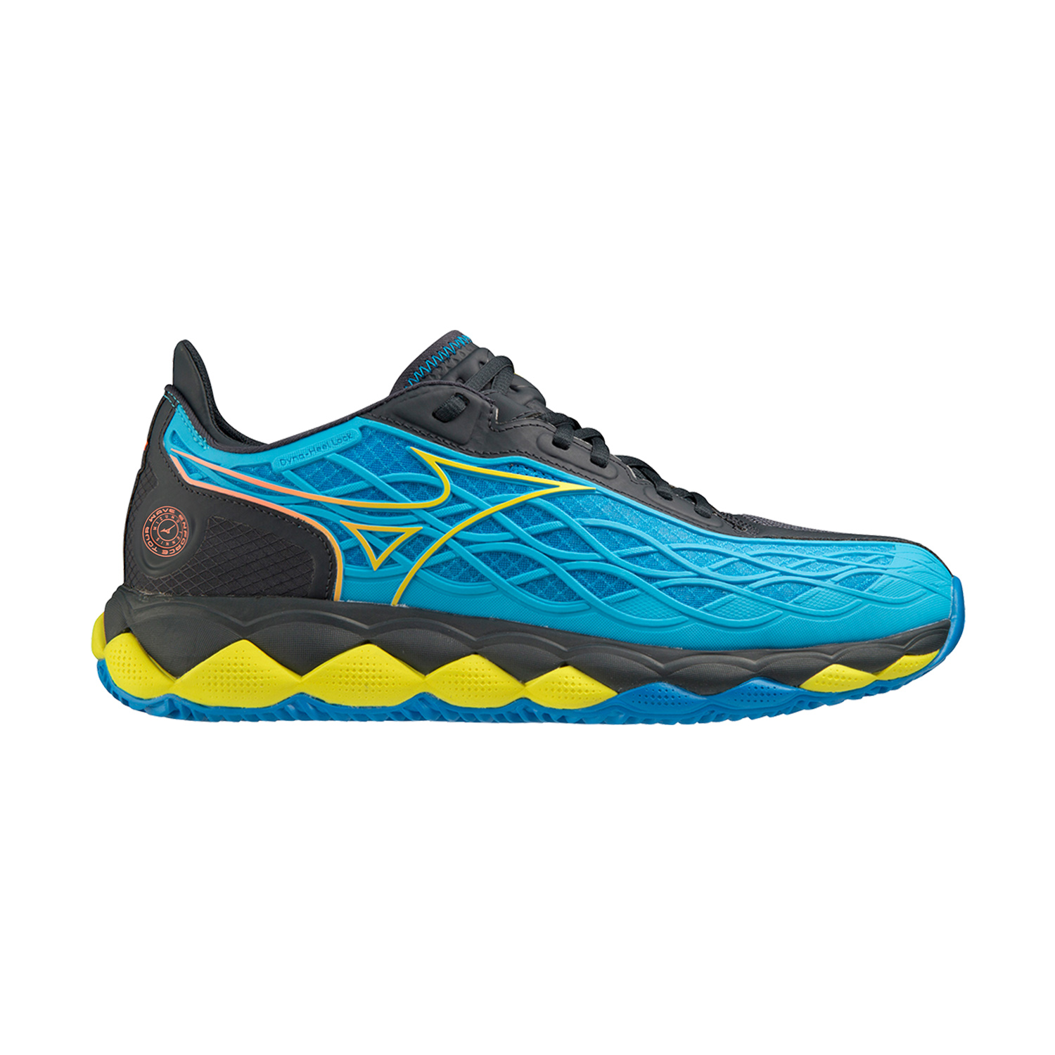 Mizuno Wave Enforce Tour Clay - Jet Blue/Bolt 2 Neon/Vulcan