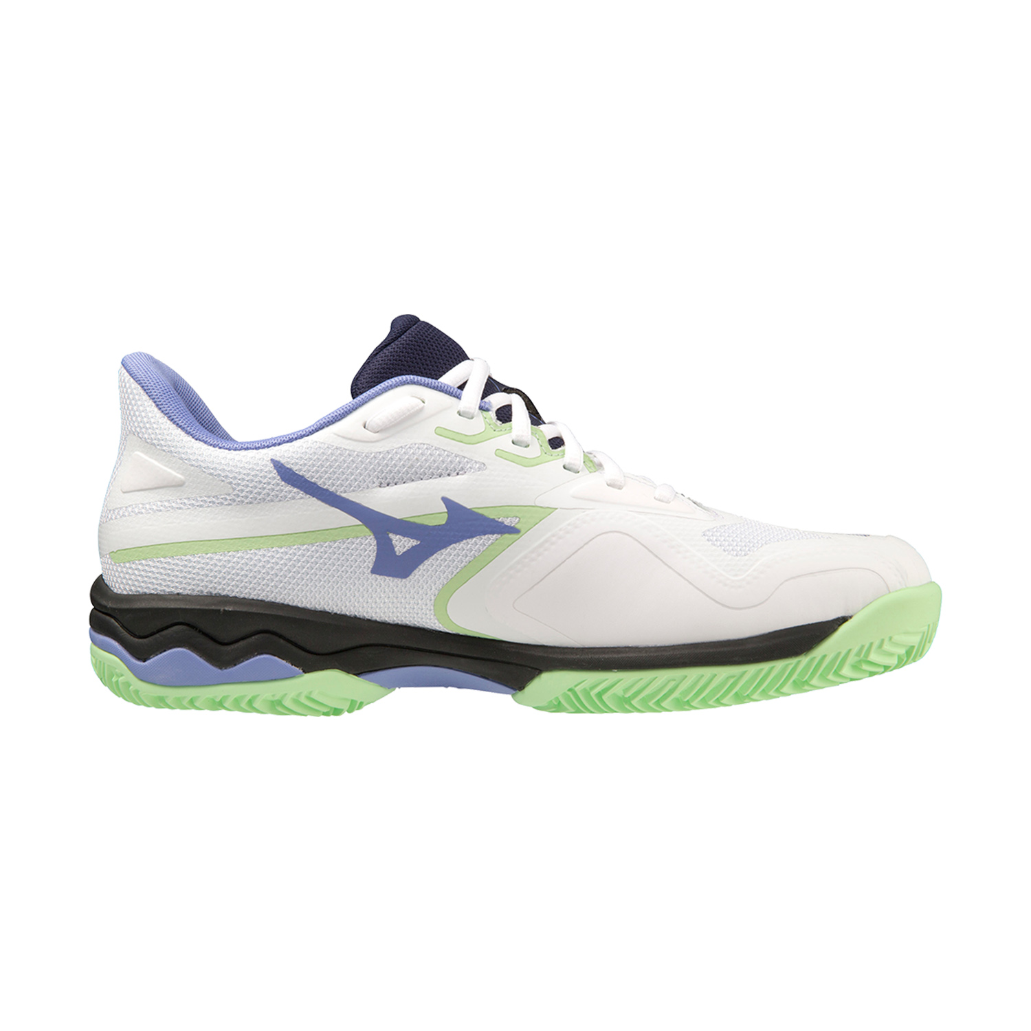 Mizuno Wave Exceed Light 2 Padel - White/Iolite/Patina Green