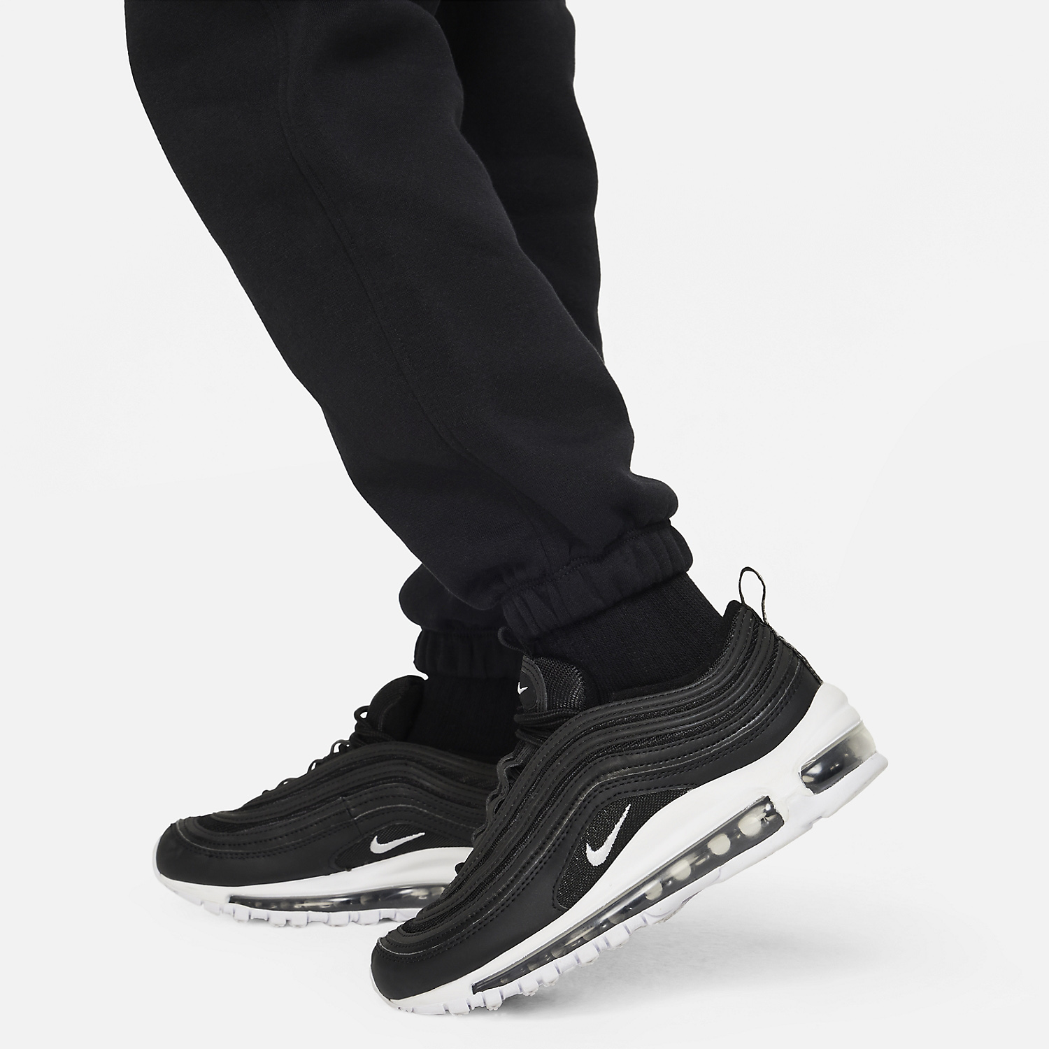 Nike Club Pantalones Niña - Black/White