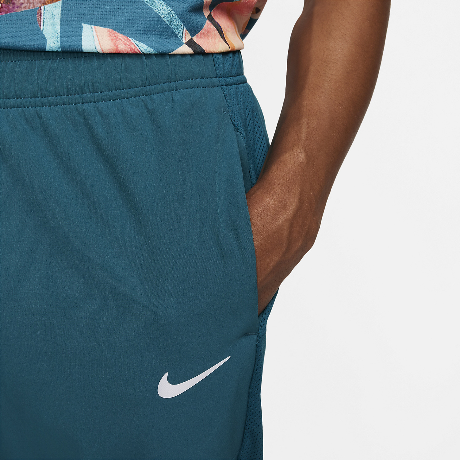 Nike Court Advantage Pants - Geode Teal/White