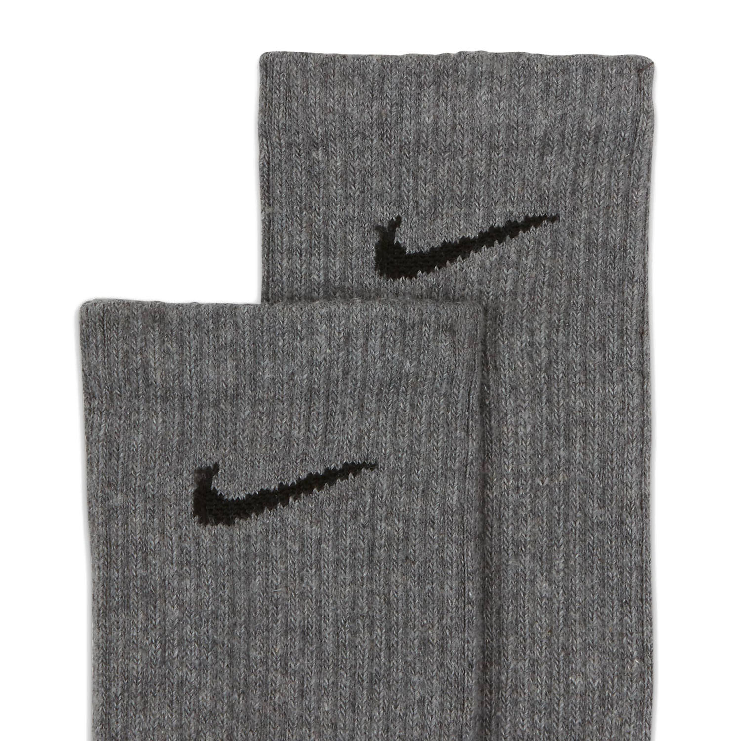 Nike Everyday Plus Cushioned Tennis Socks - Carbon Heather/Black