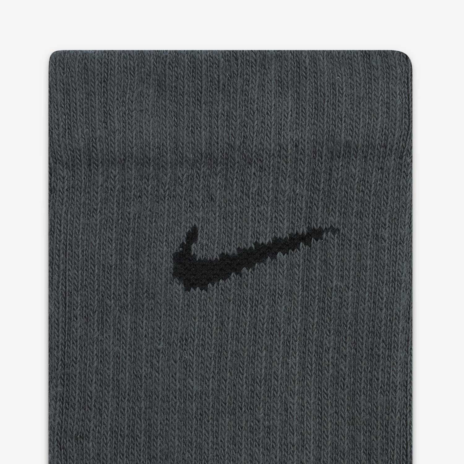 Nike Everyday Plus Cushioned x 6 Socks - Grey/White/Black