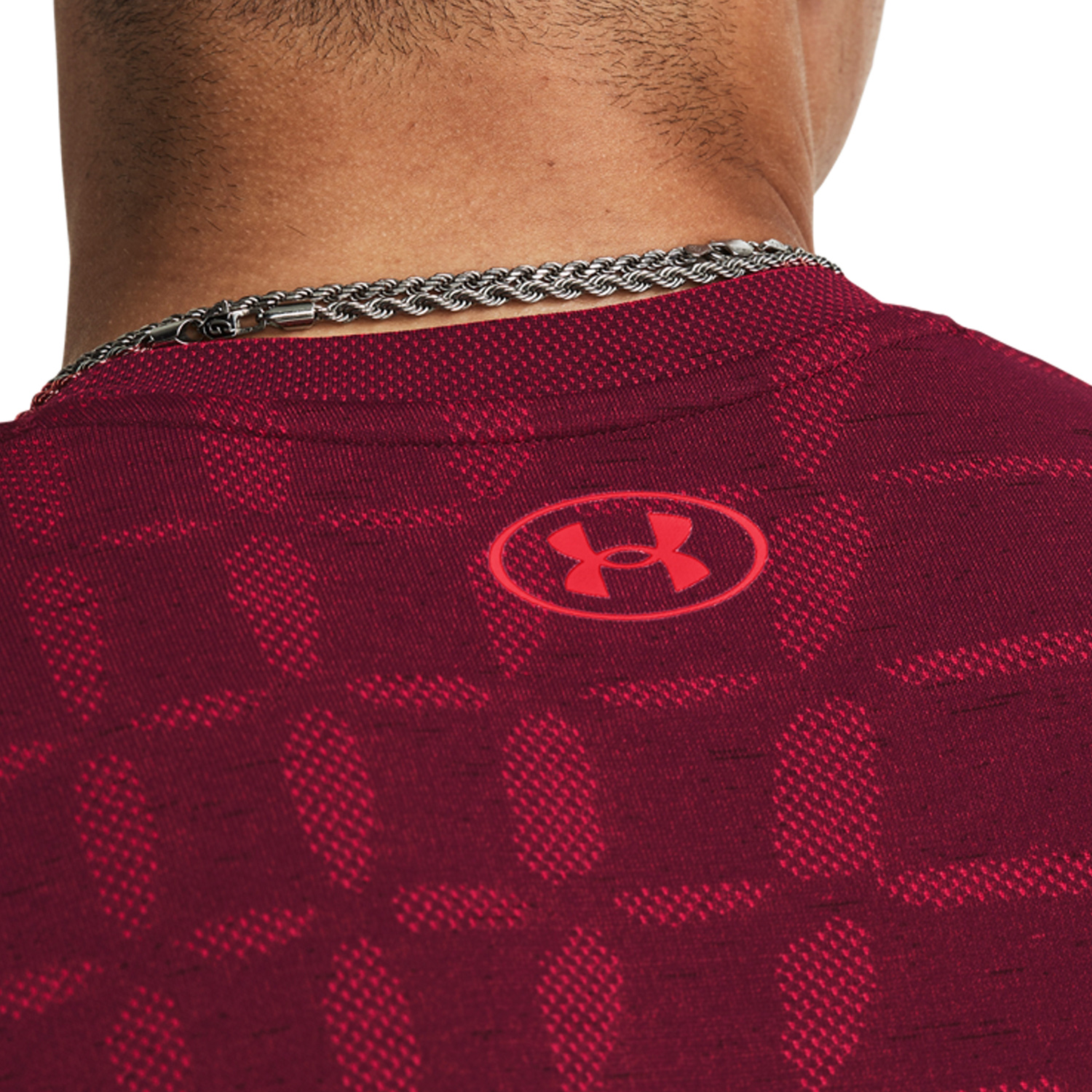 Under Armour Seamless Novelty Camiseta - Red/Black