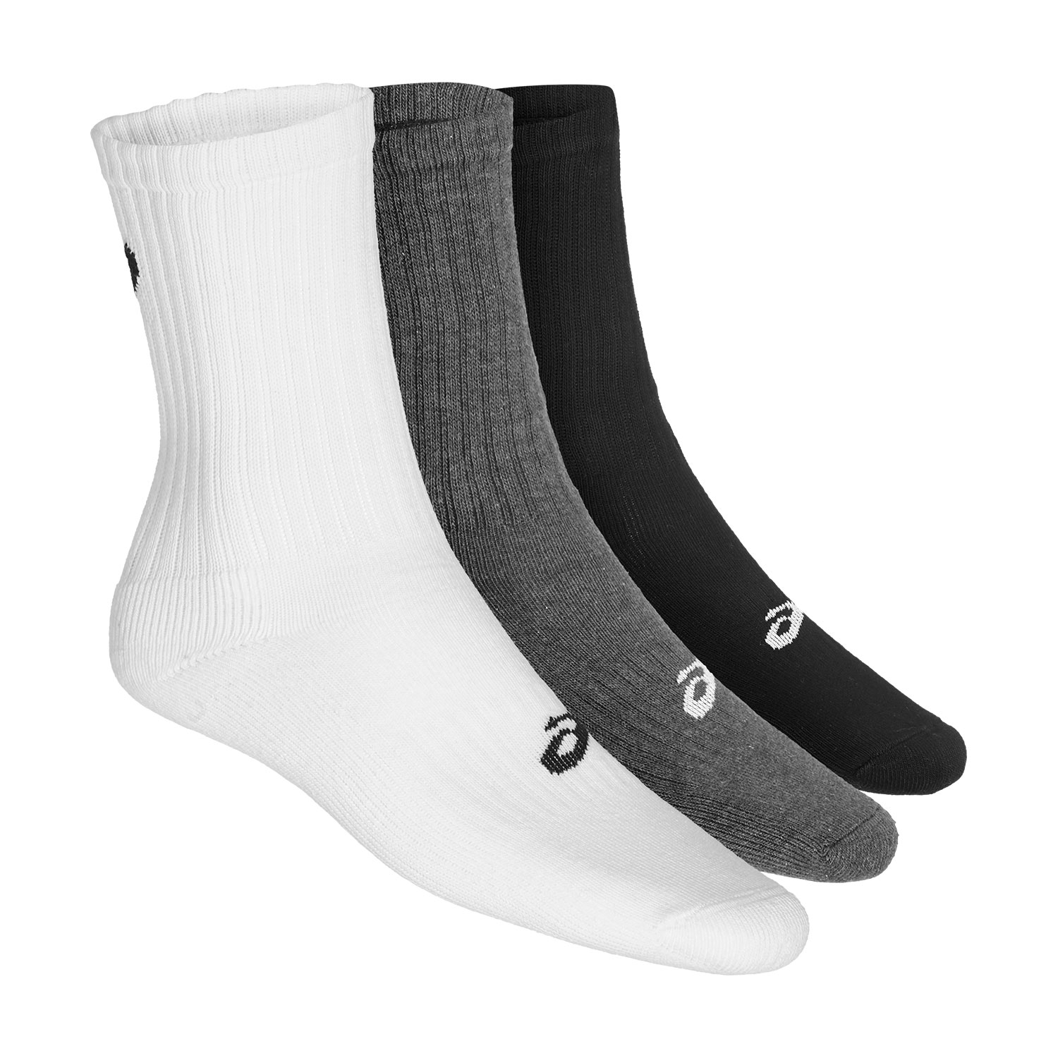 Asics Crew Motion Dry x 3 Socks - Multicolor