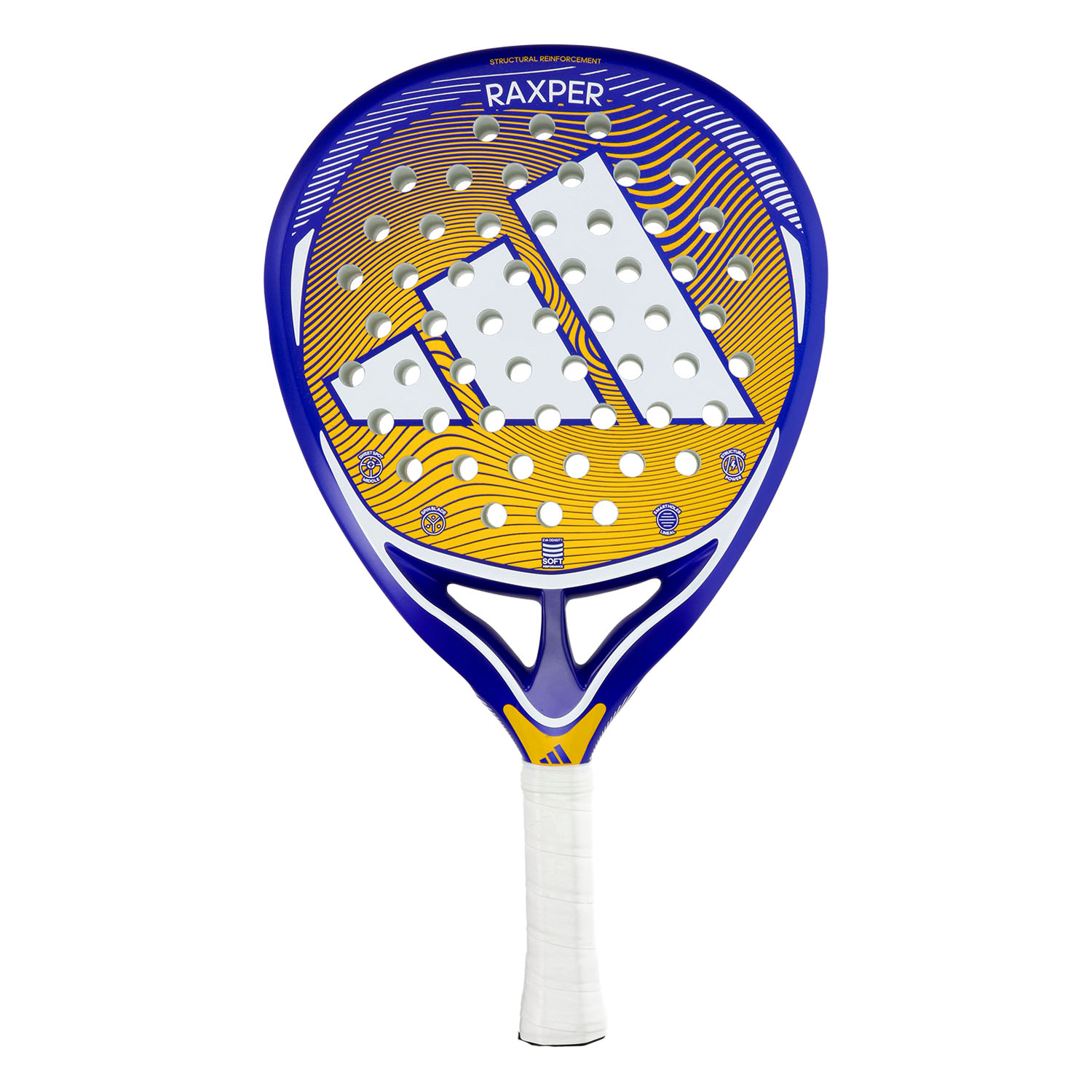 adidas Raxper Racchetta da Padel - Blue/Yellow