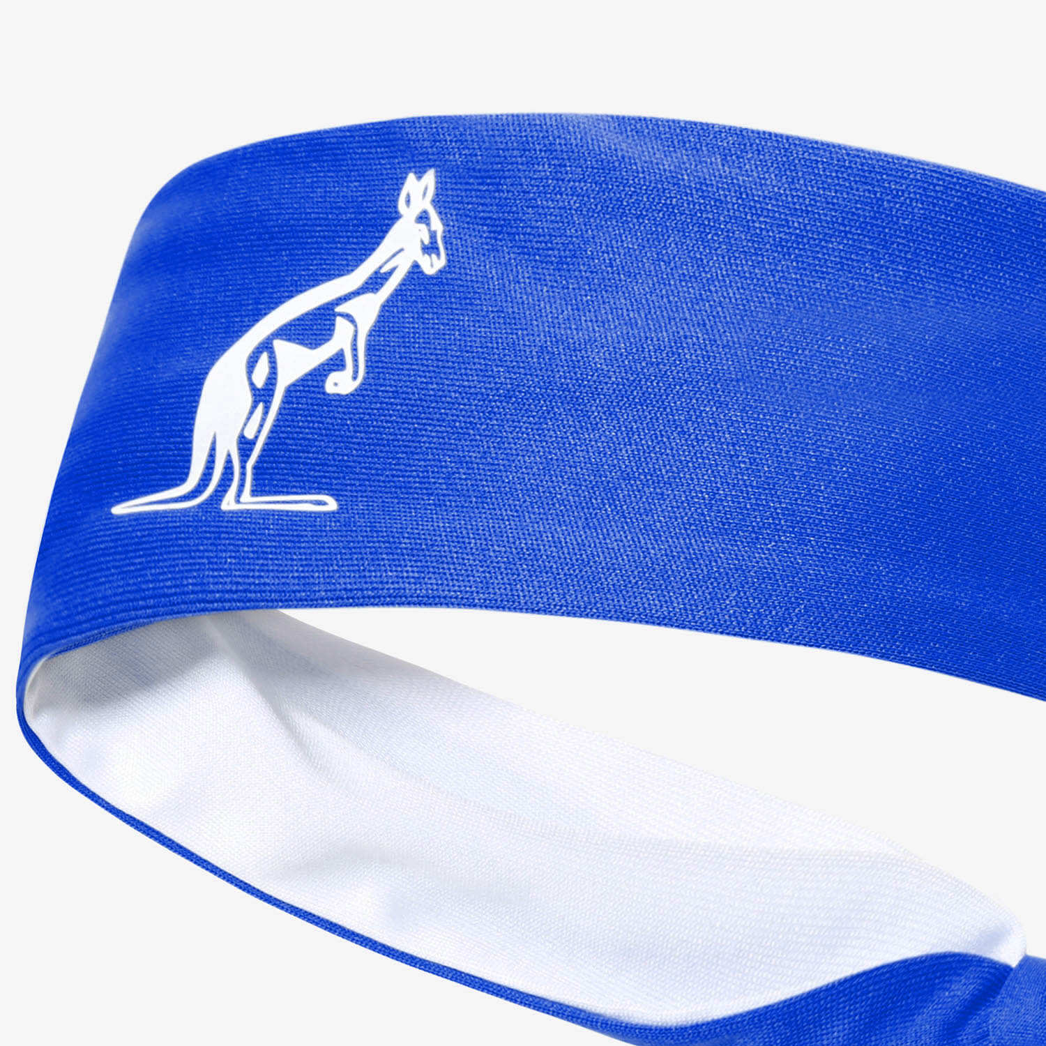 Australian Ace Print Headband - Fiordaliso