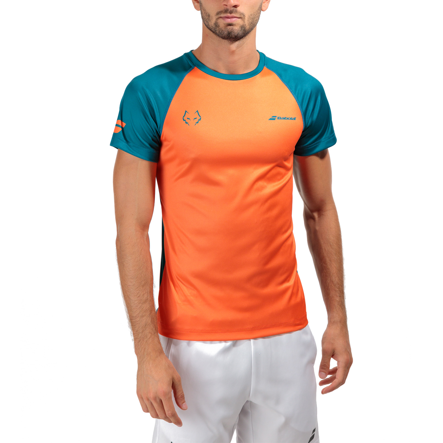 Babolat Lebron Camiseta - Orange/Dark Blue