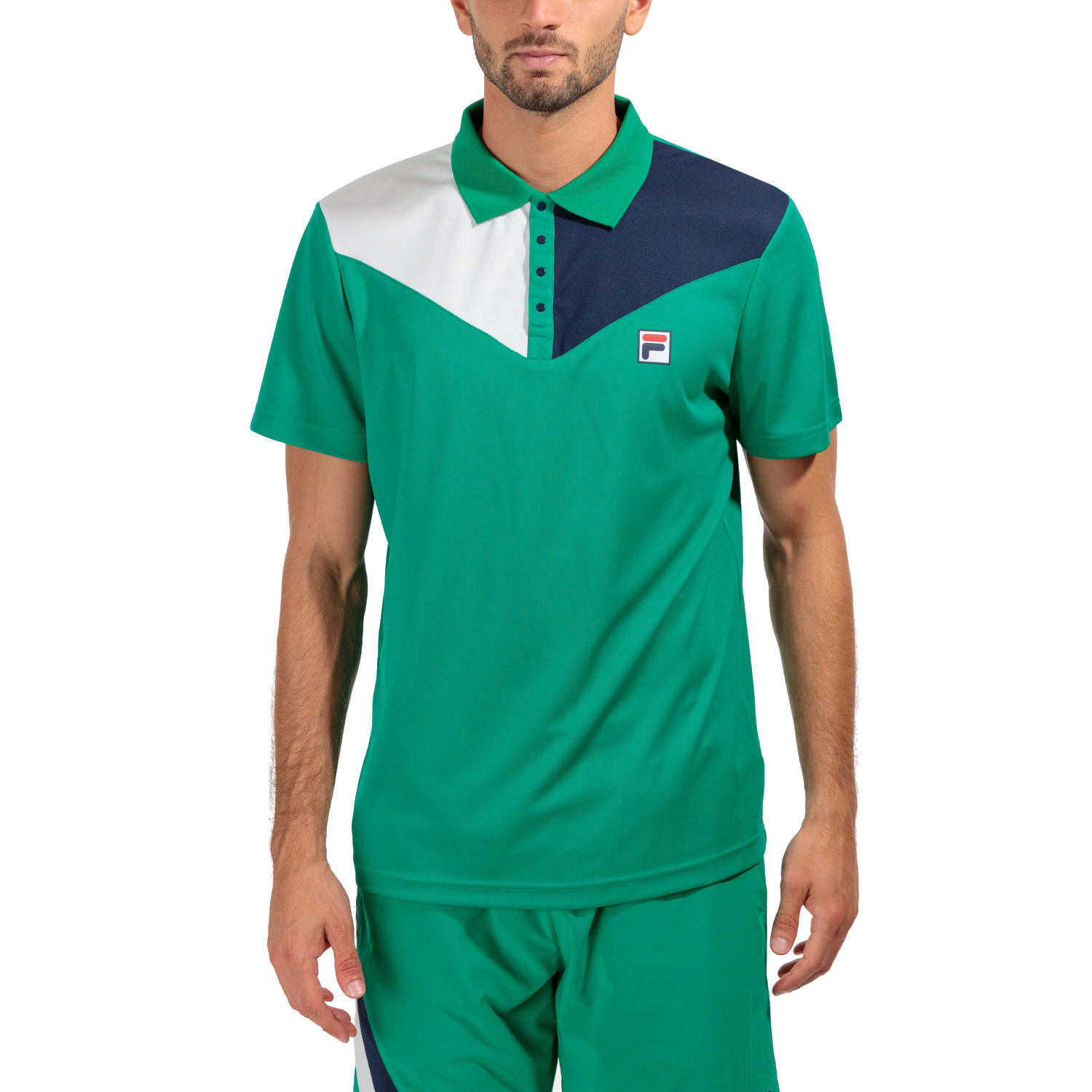 Fila Nilo Polo - Ultramarine Green