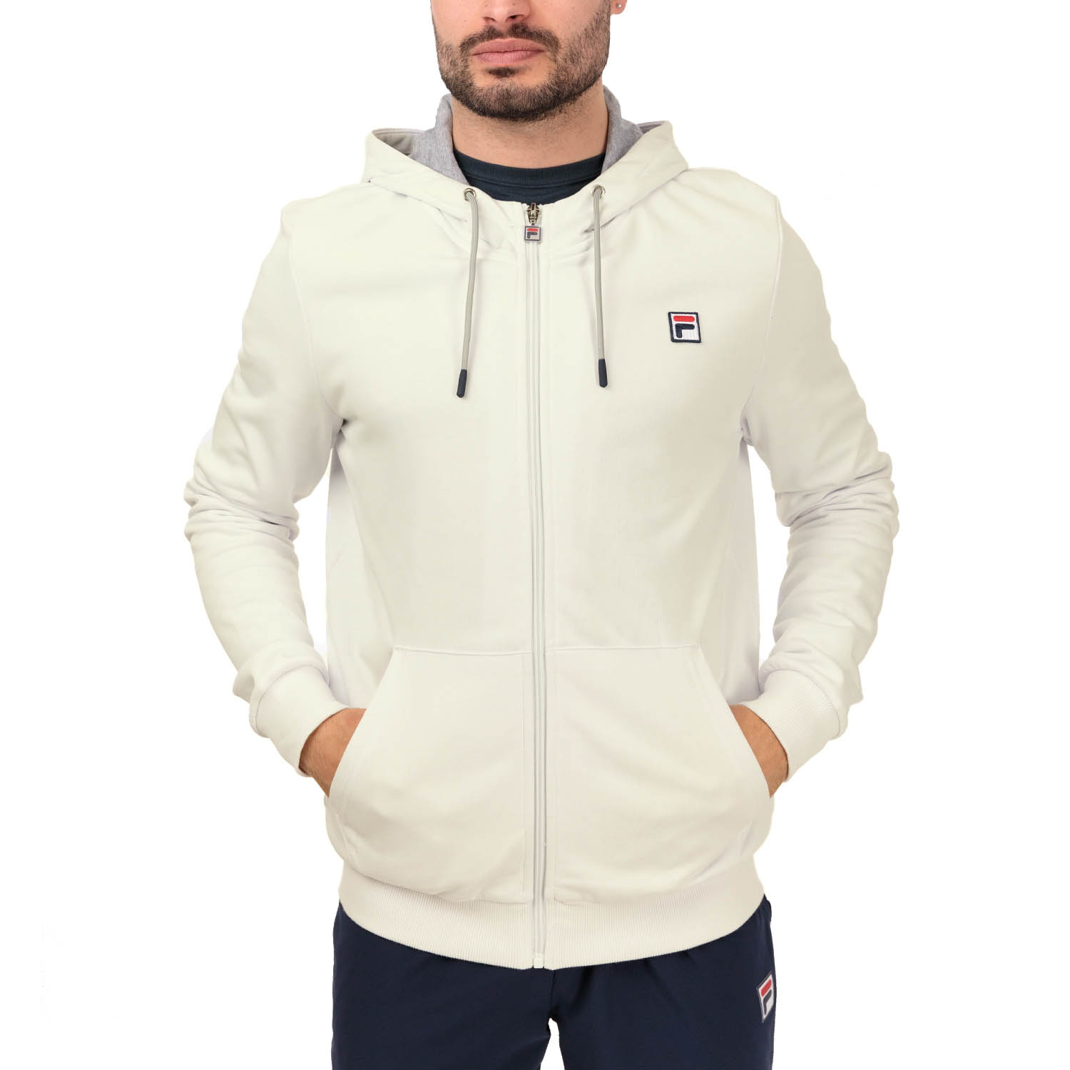 Fila Robin Hoodie - White Alyssum