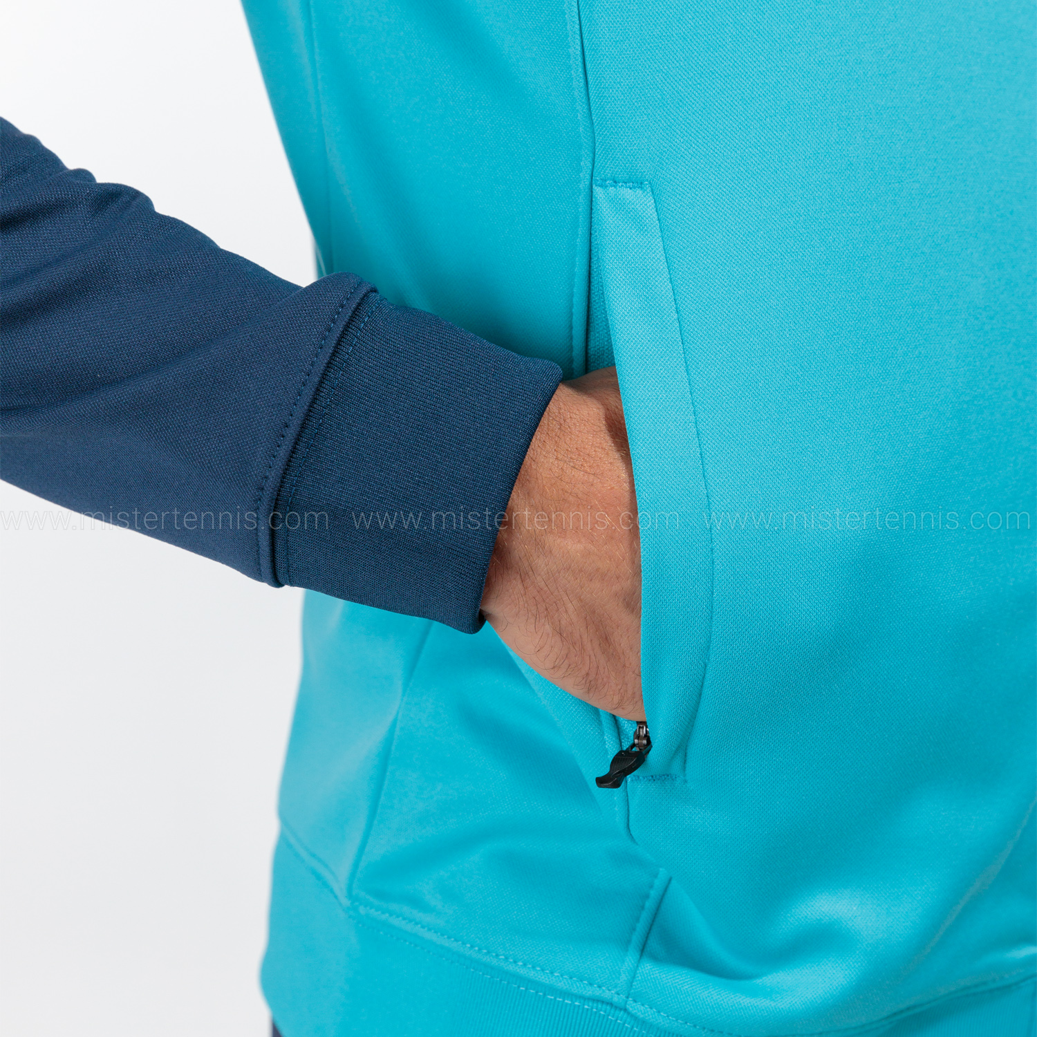 Joma Winner Jacket - Fluor Turquoise/Navy