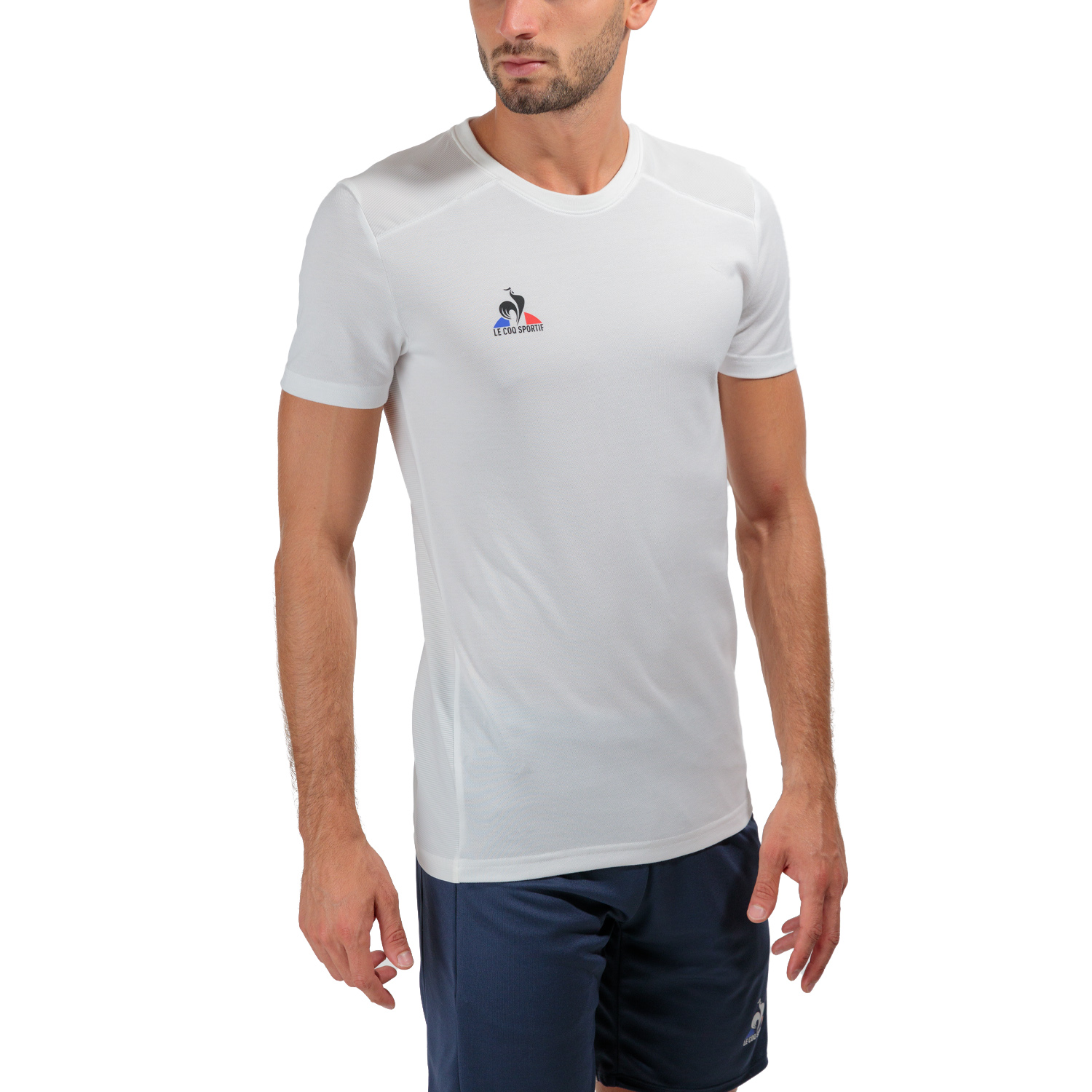 Le Coq Sportif Performance T-Shirt - New Optical White