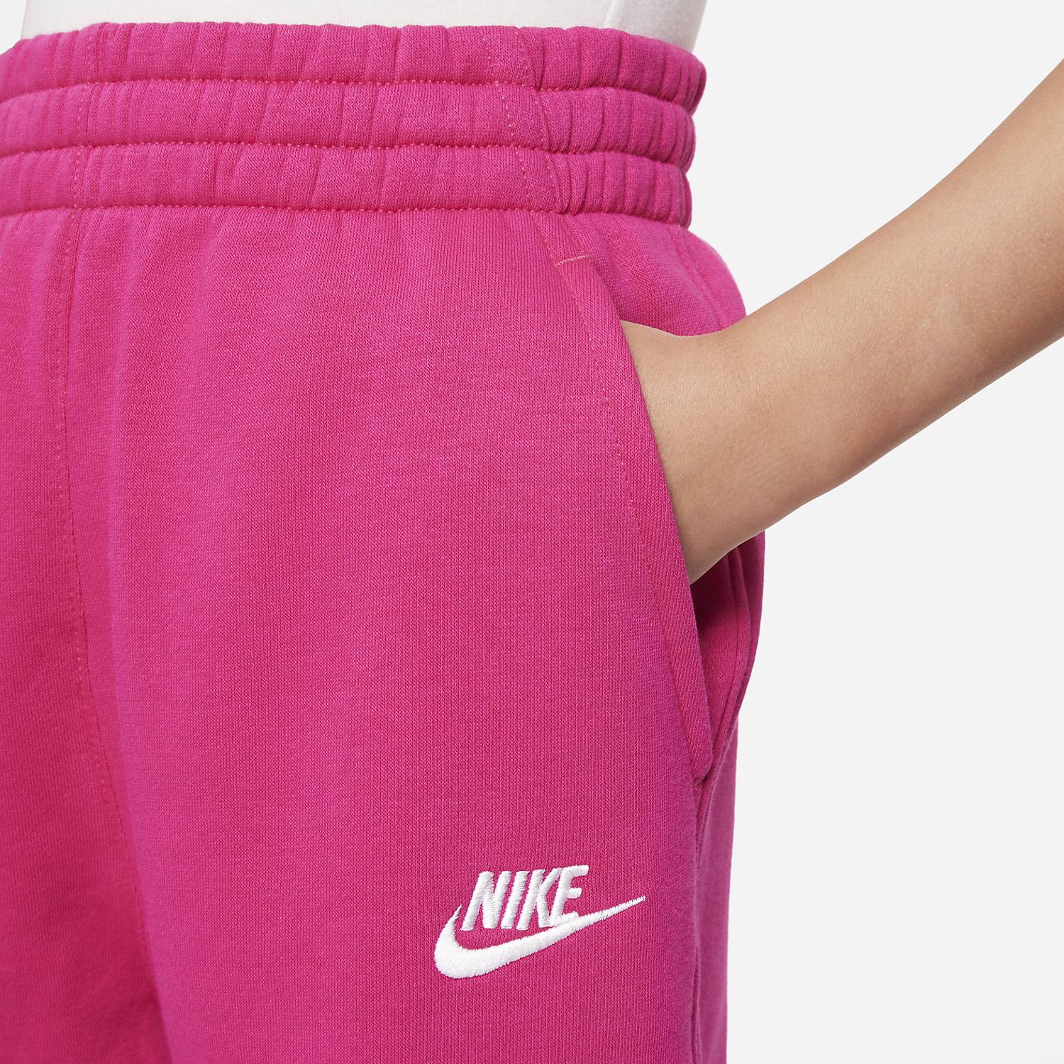 Nike Court Club Pantalones Niña - Fireberry/White