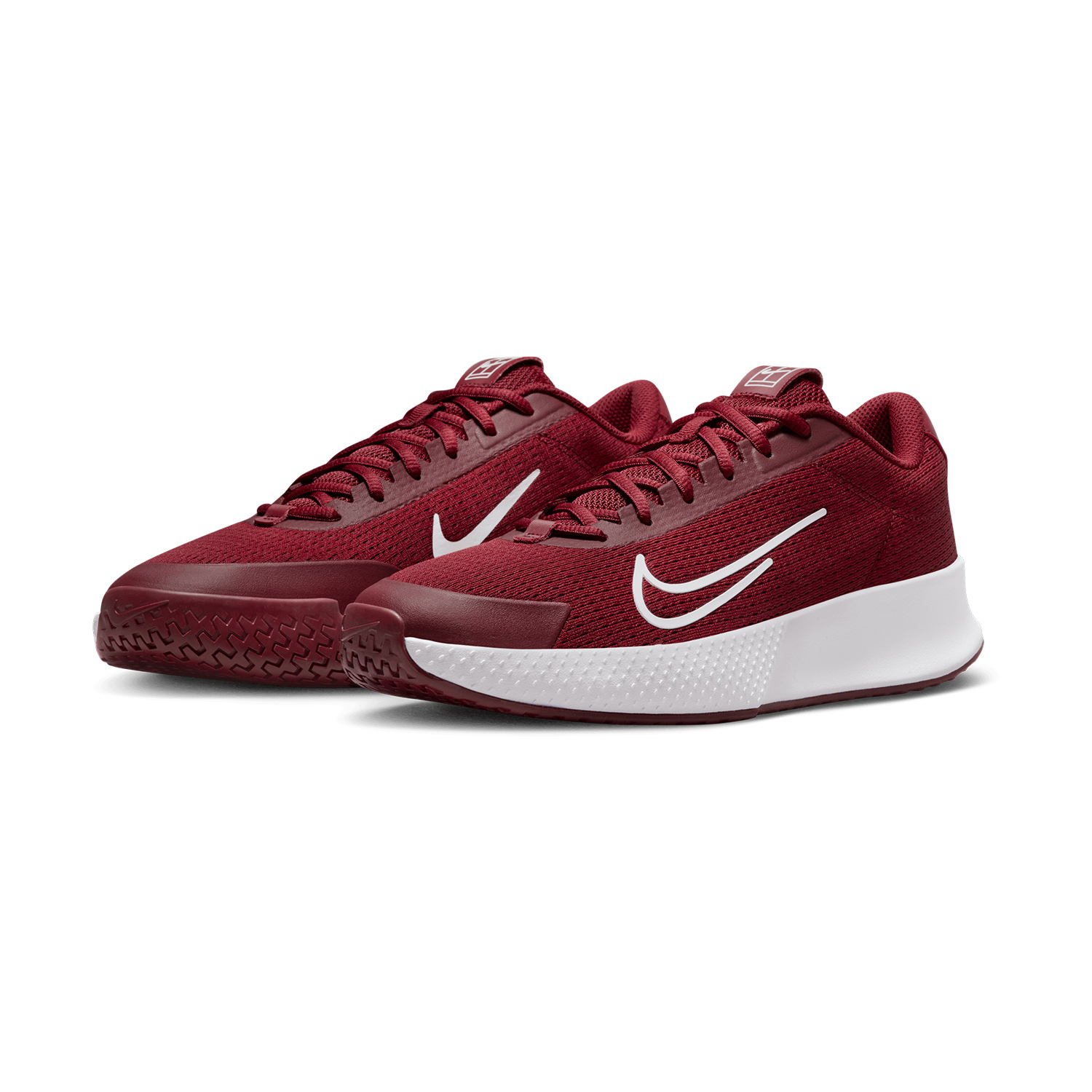 Nike Court Vapor Lite 2 HC - Team Red/White