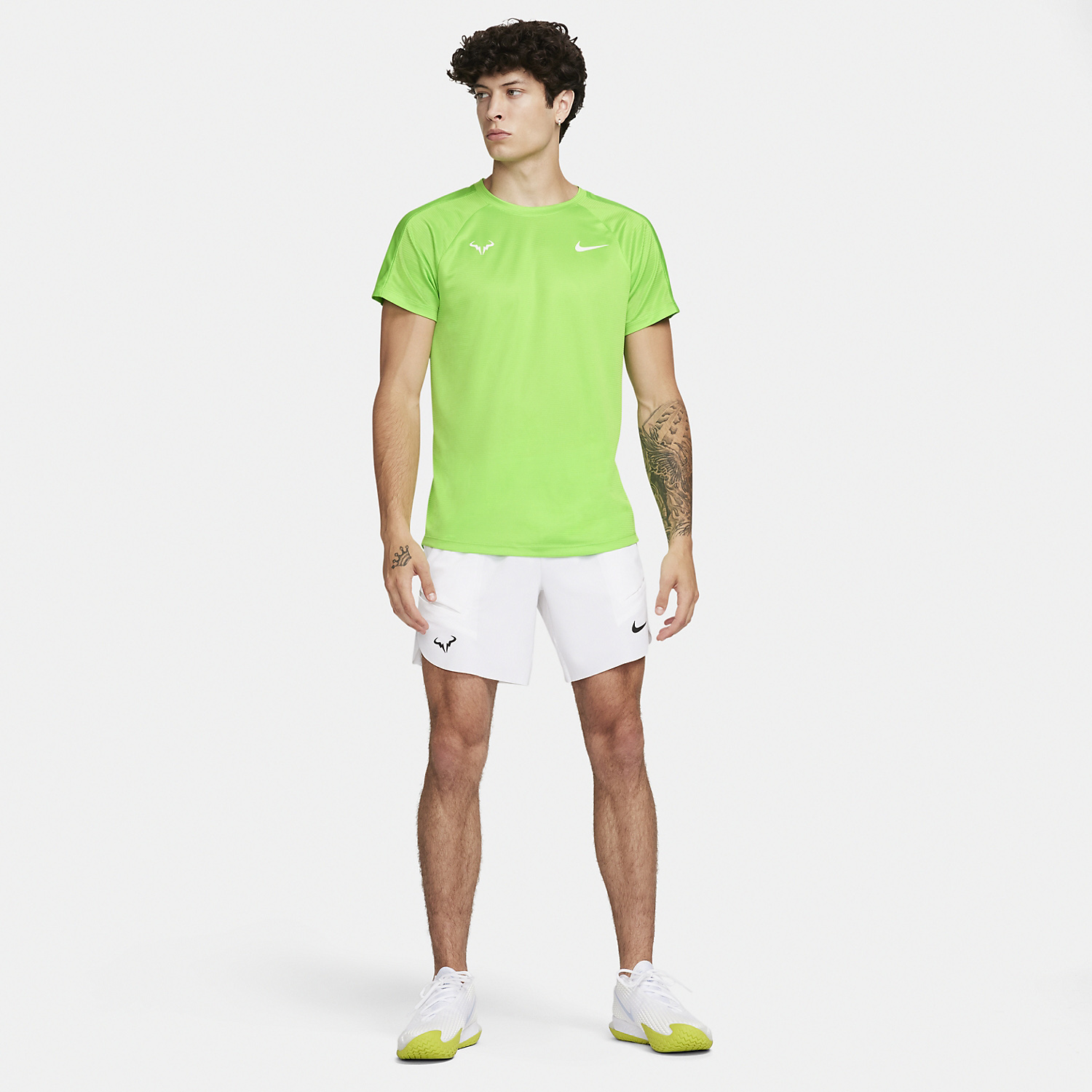 nike action green shirt