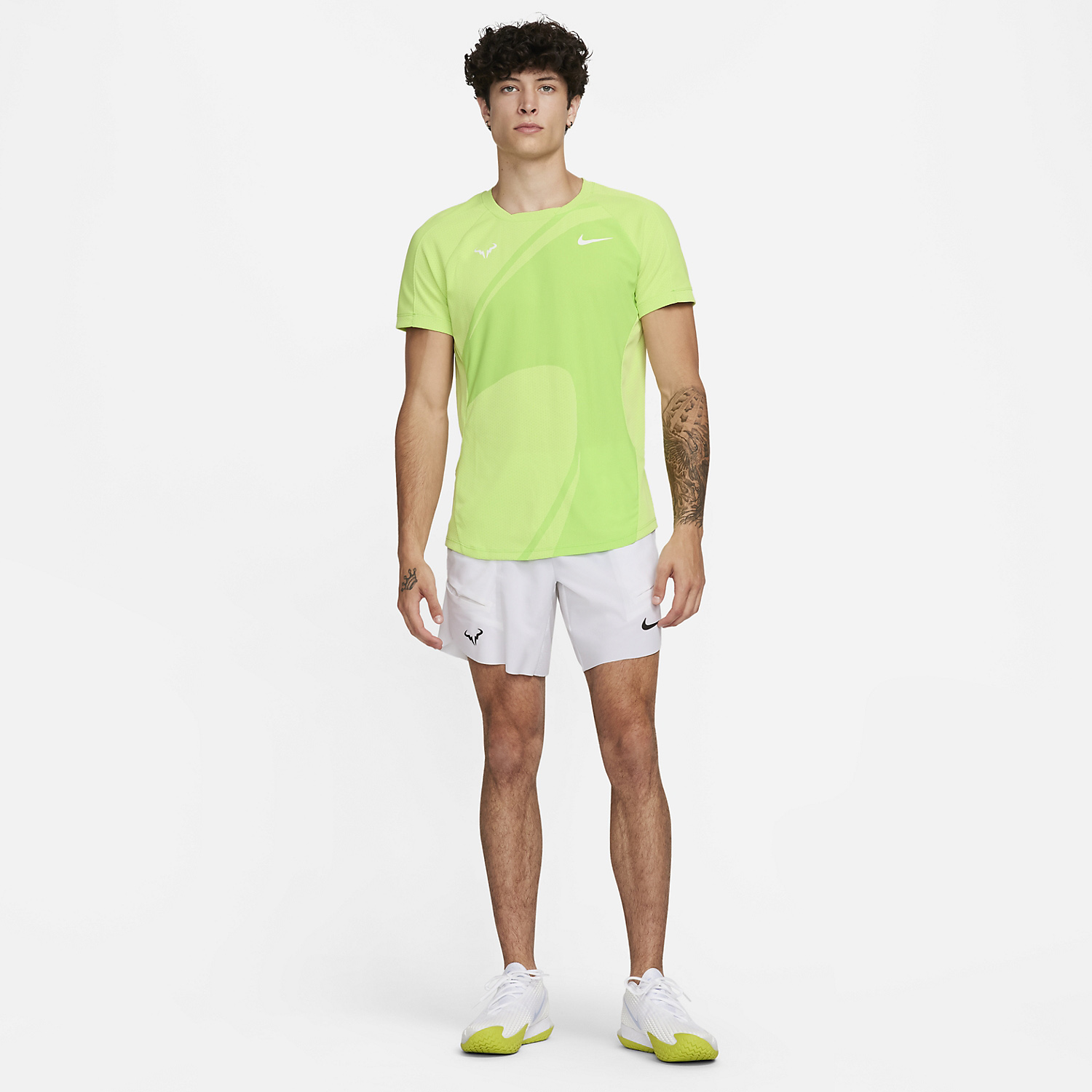 Nike Rafa Dri-FIT ADV Camiseta - Action Green/White