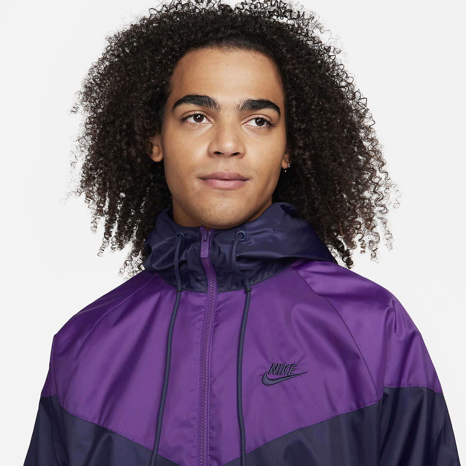 Nike Essentials Windrunner Jacket - Purple Ink/Disco Purple