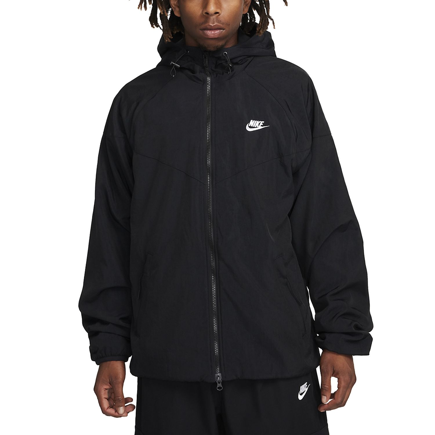 Nike Windrunner Winter Jacket - Black/White