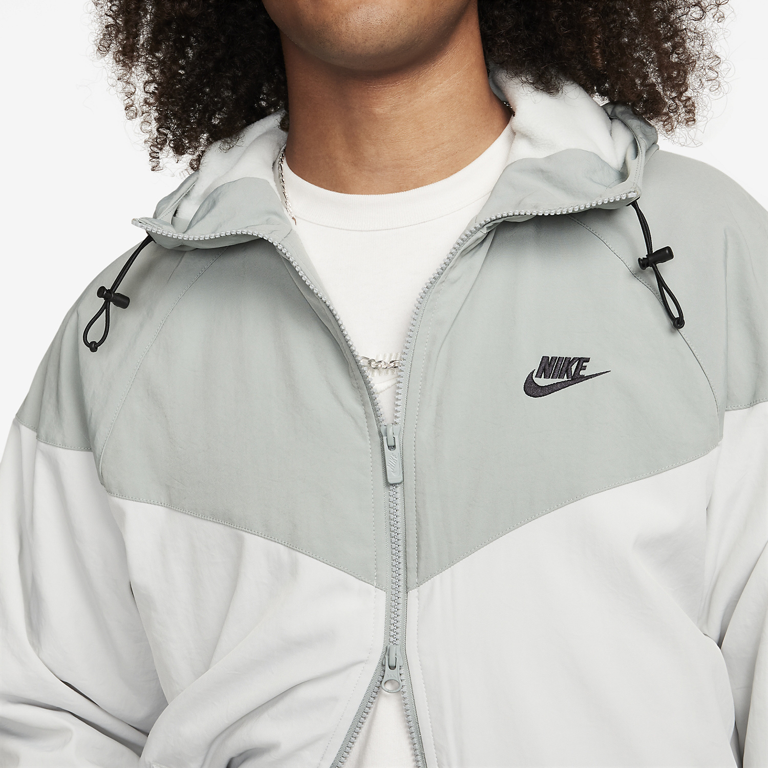 Nike Windrunner Winter Giacca - Mica Green/Light Silver/Black