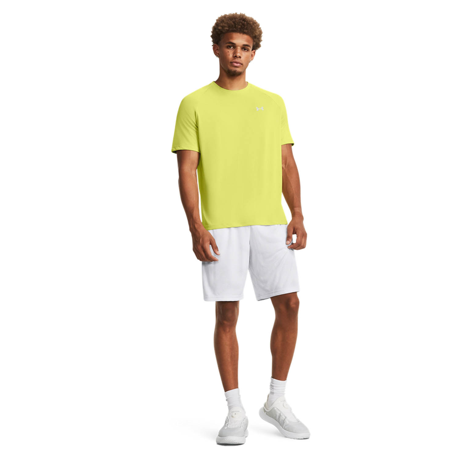 Under Armour Tech Reflective Maglietta - Lime Yellow
