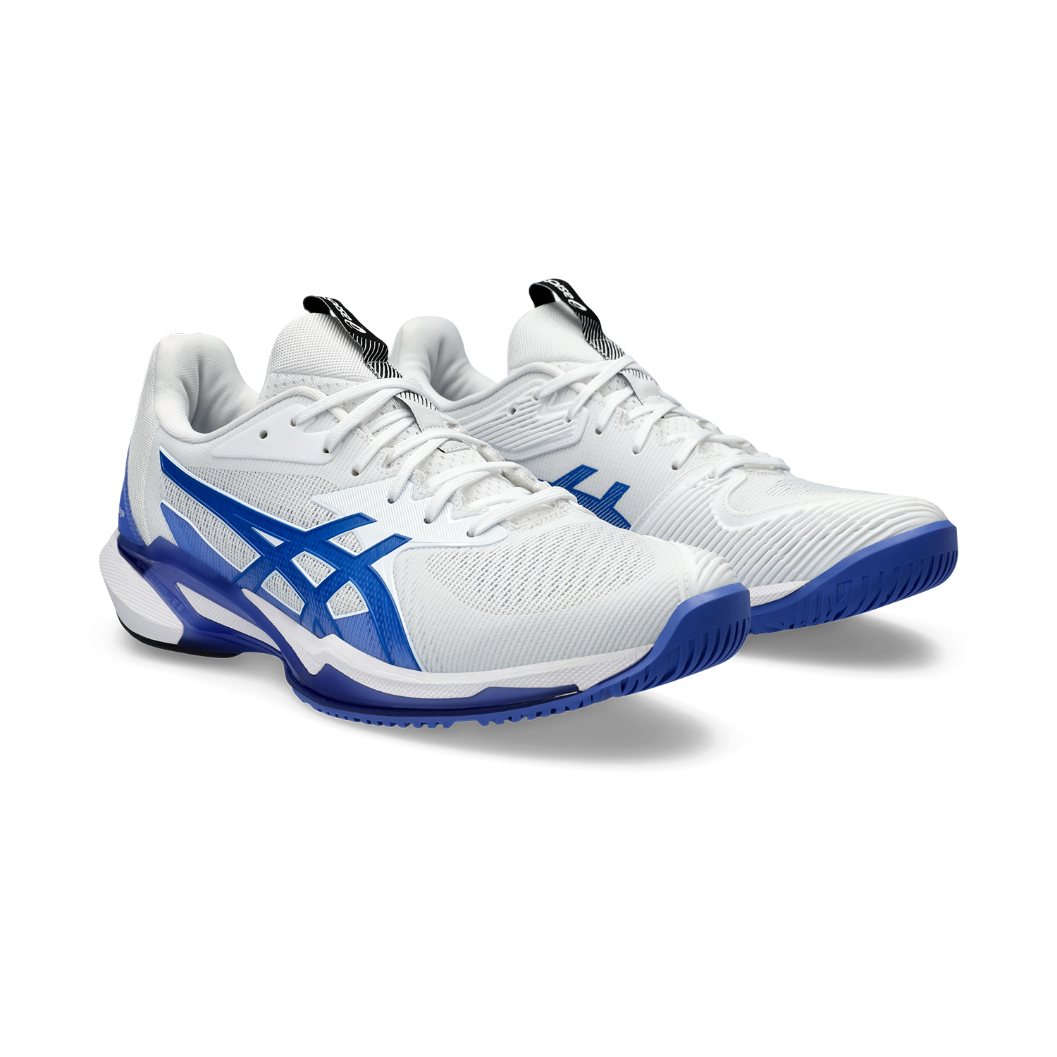 Asics Solution Speed FF 3 Men's Tennis Shoes - White/Tuna Blue