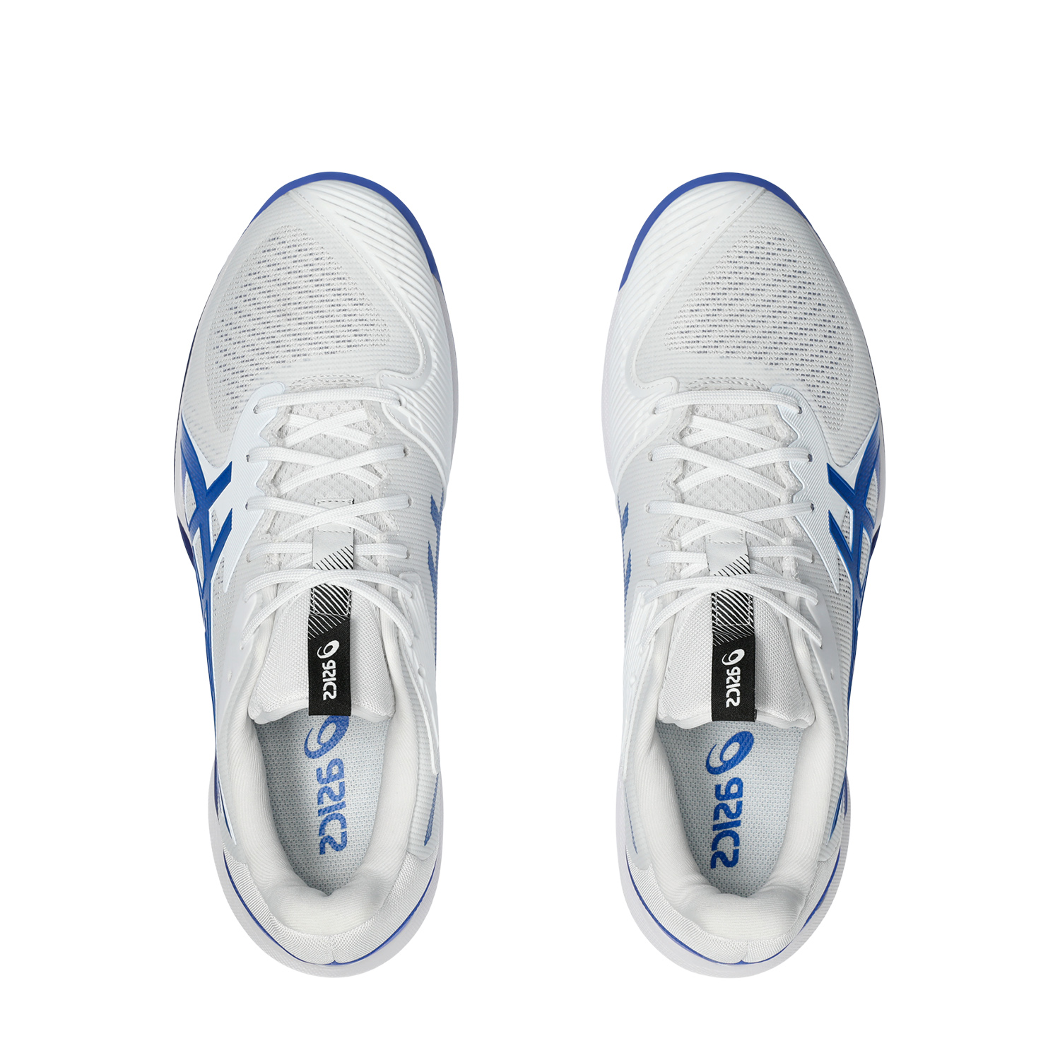 Asics Solution Speed FF 3 Men's Tennis Shoes - White/Tuna Blue