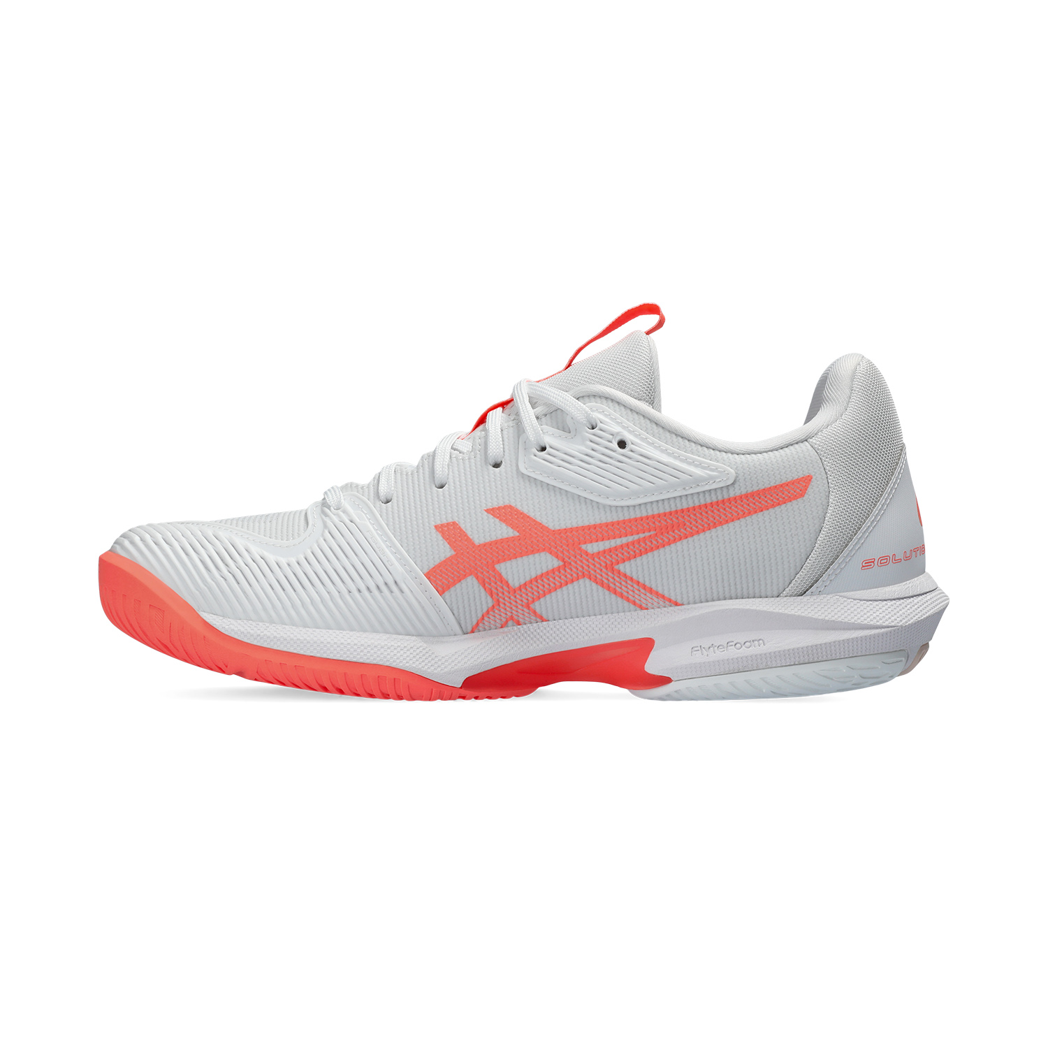 Asics Solution Speed FF 3 - White/Sun Coral