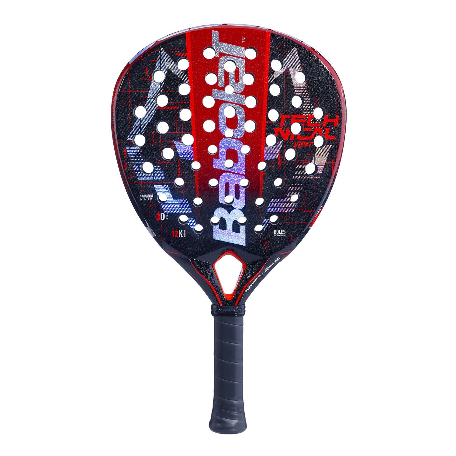 Babolat Technical Viper Juan Lebrón 2024 Padel - Black/Red