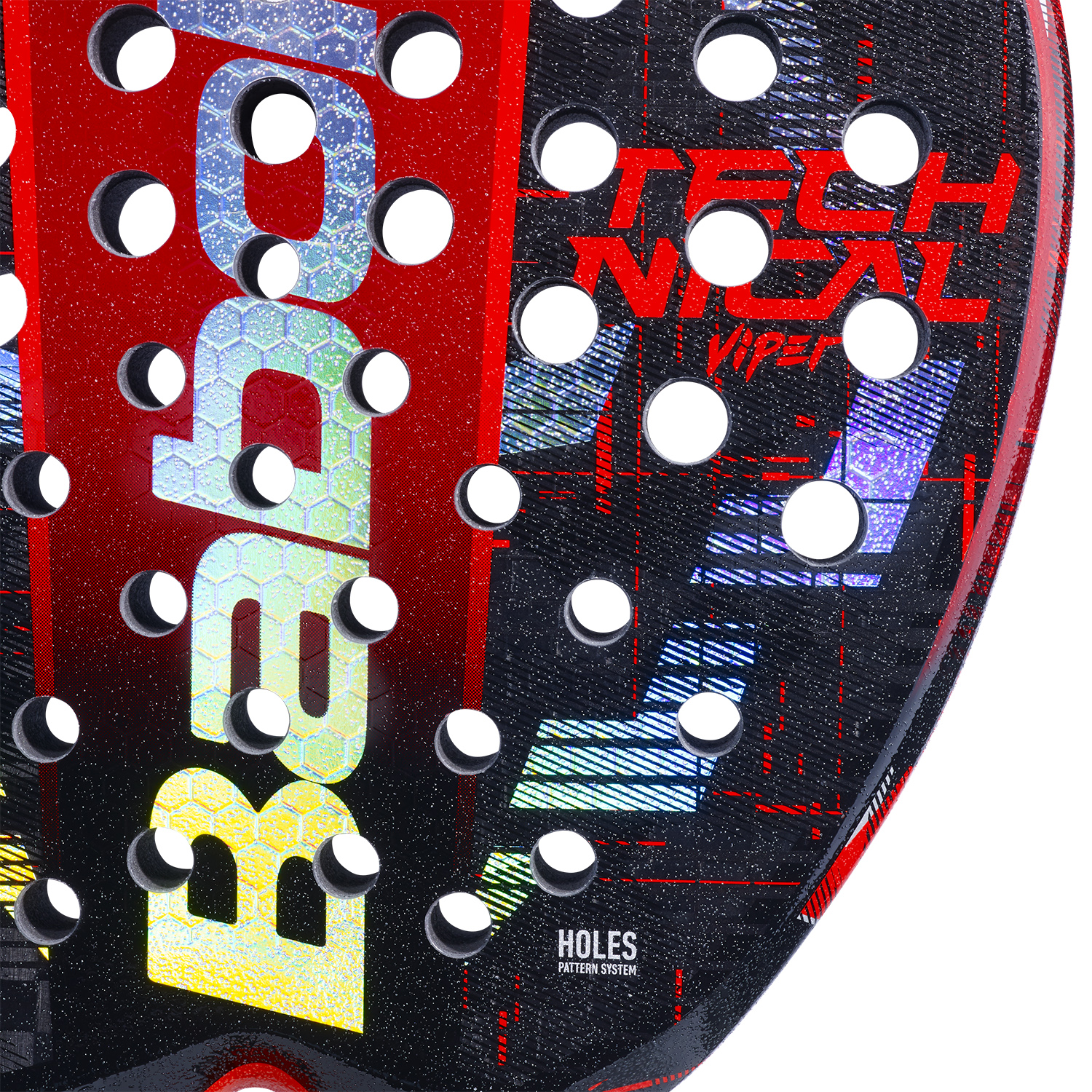 Babolat Technical Viper Juan Lebrón 2024 Padel - Black/Red