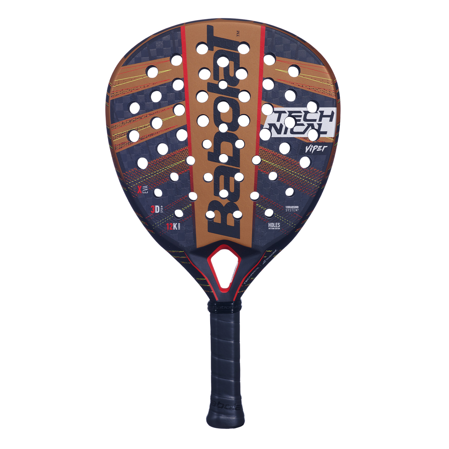 Babolat Technical Viper 2024 Padel - Black/Brown