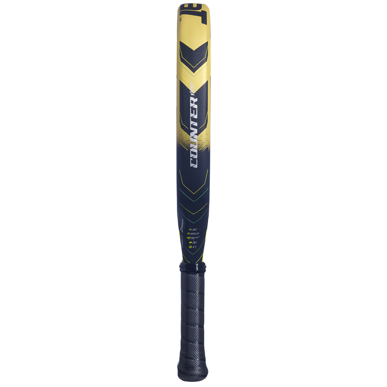 Babolat Counter Viper 2024 Padel - Black/Yellow