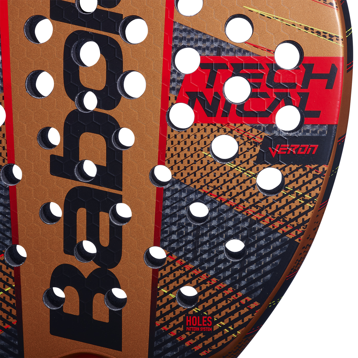 Babolat Technical Veron 2024 Padel - Brown/Red