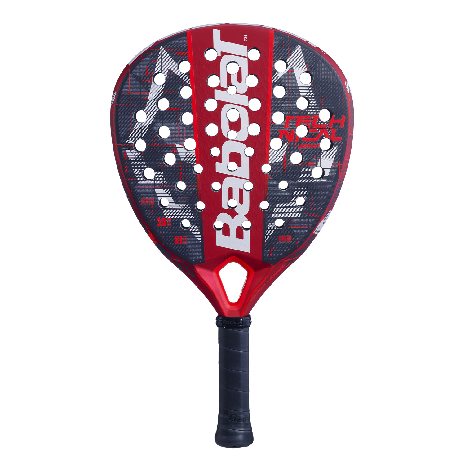 Babolat Technical Veron Juan Lebrón Padel - Black/Red