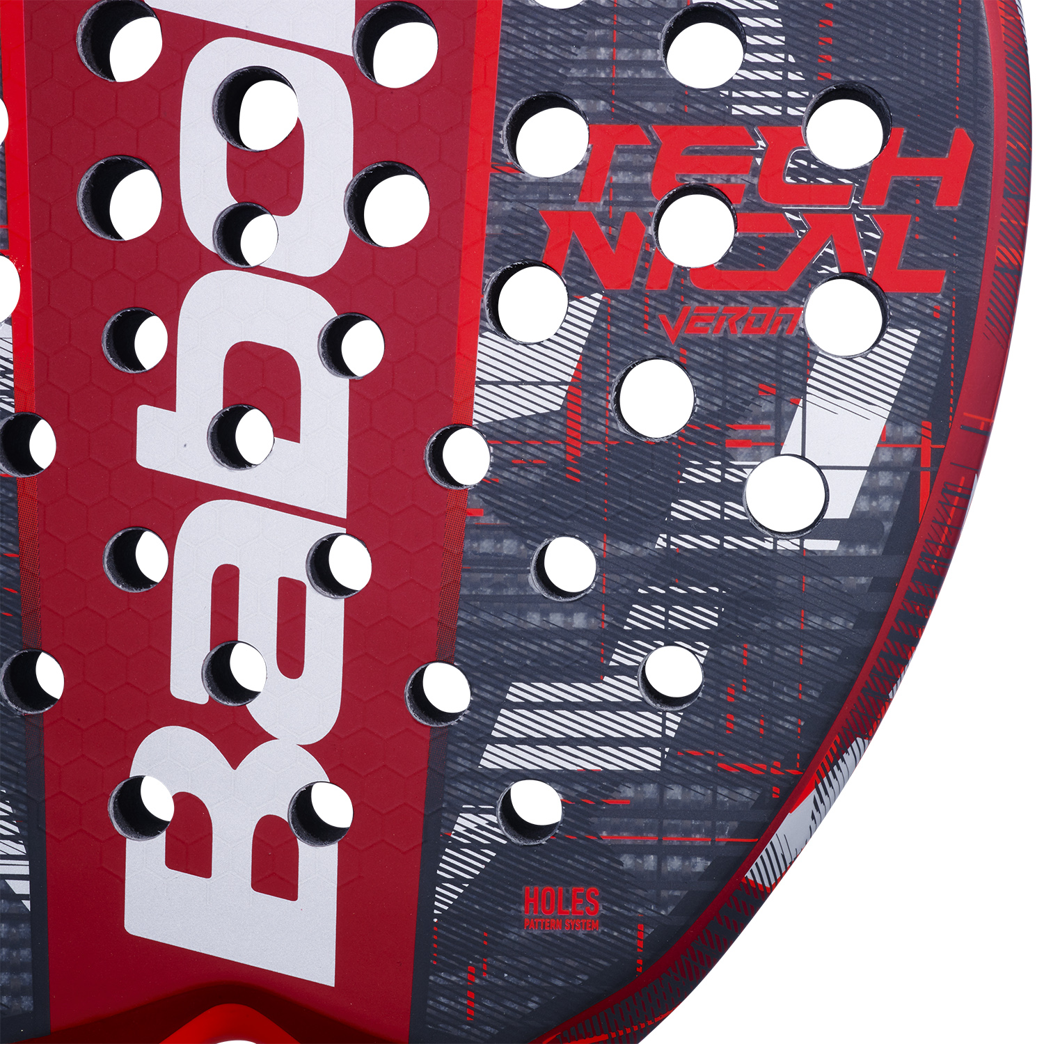 Babolat Technical Veron Juan Lebrón Padel - Black/Red