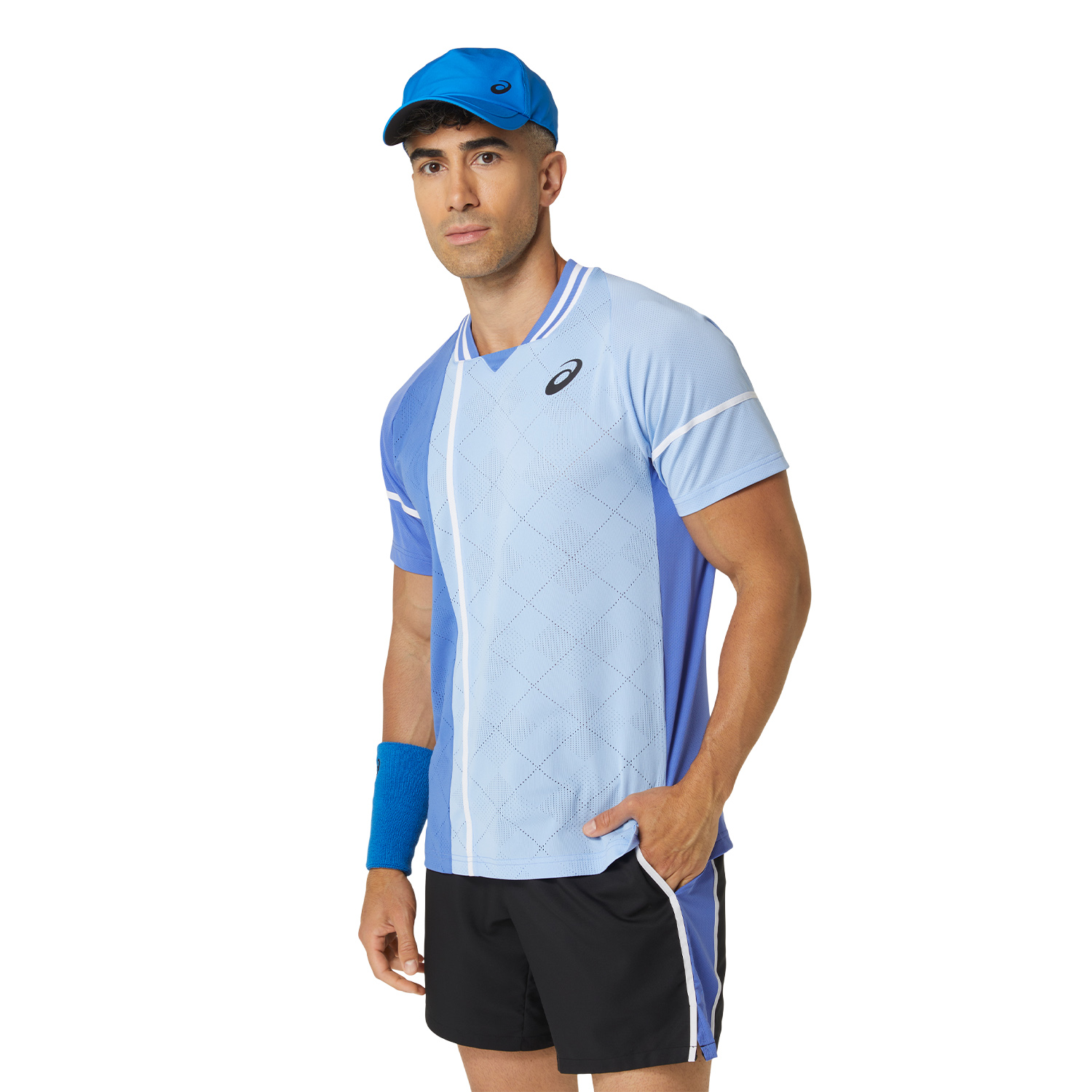 Asics Match ACTIBREEZE Men's Tennis T-Shirt - Sapphire