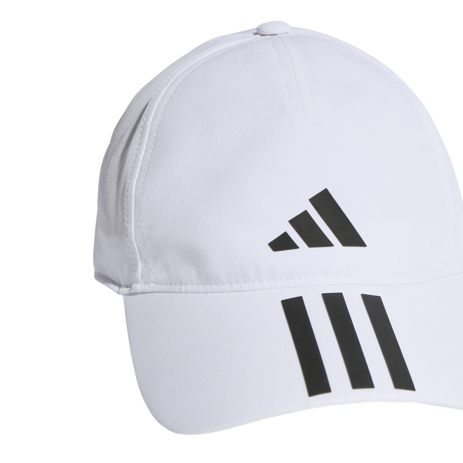 adidas 3 Stripes AEROREADY Gorra - White/Black