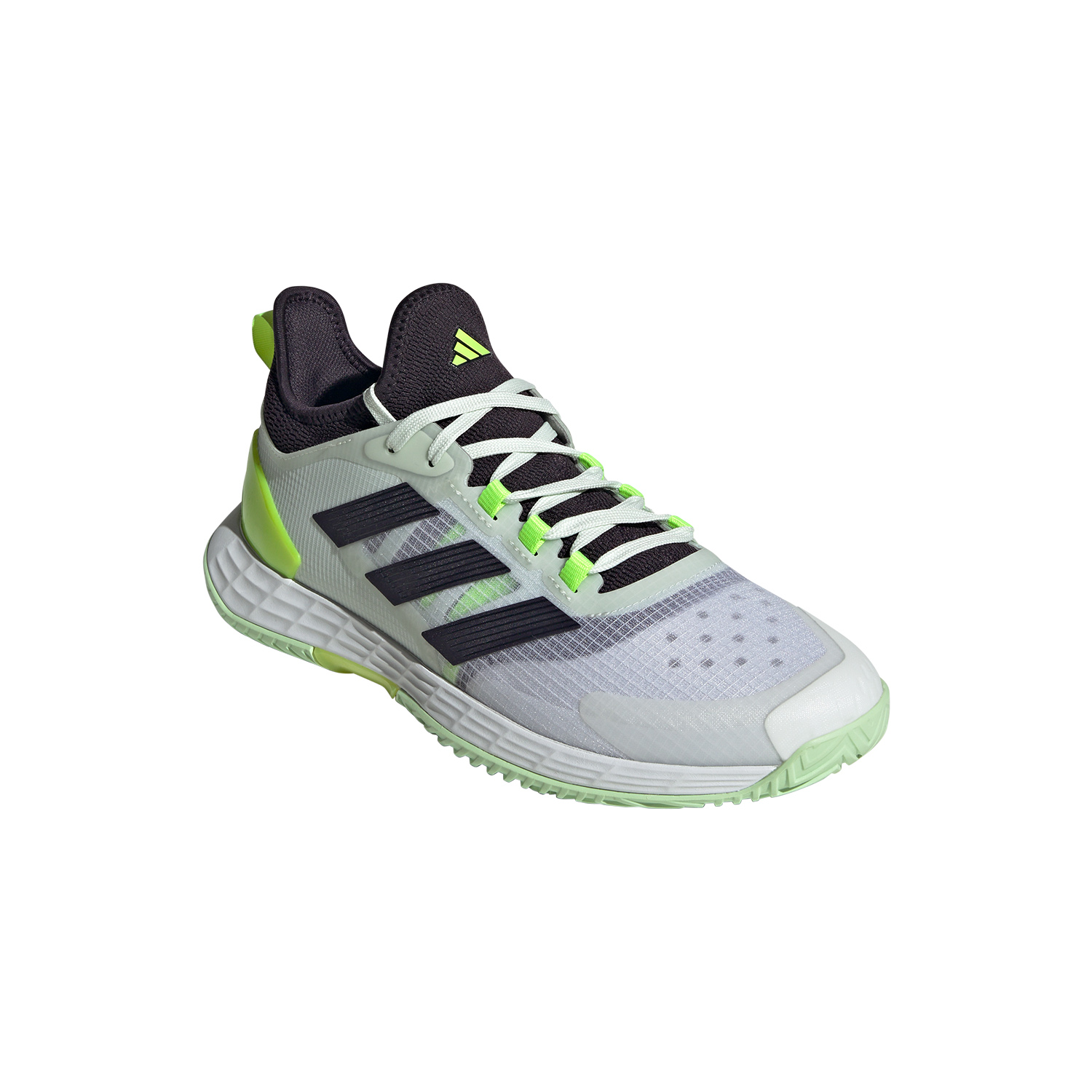 adidas テニスシューズ barricae ホワイト/ライム adidas-adizero-ubersonic-41-