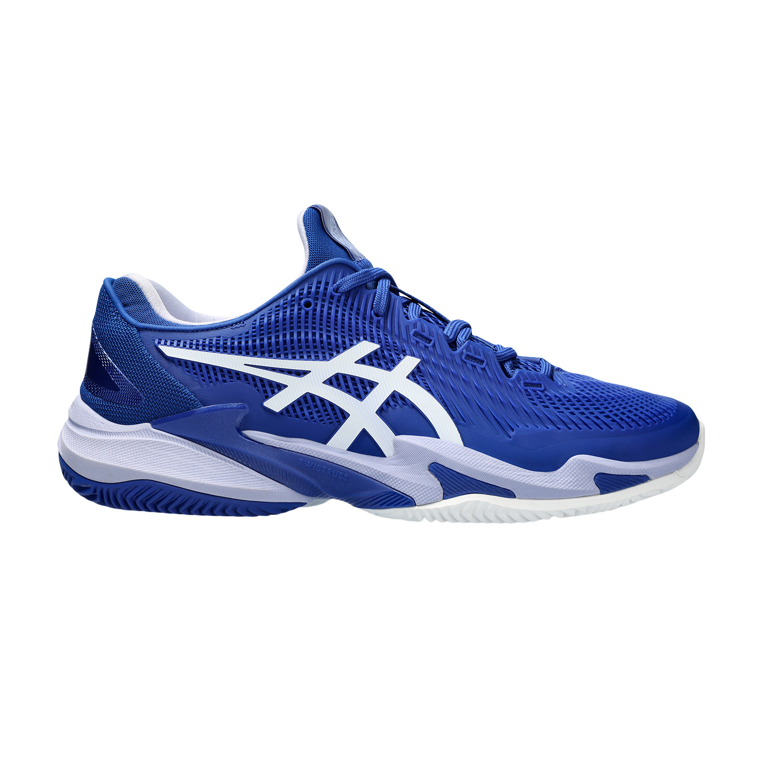 Asics Court FF 3 Novak Clay - Blue/Fresh Air