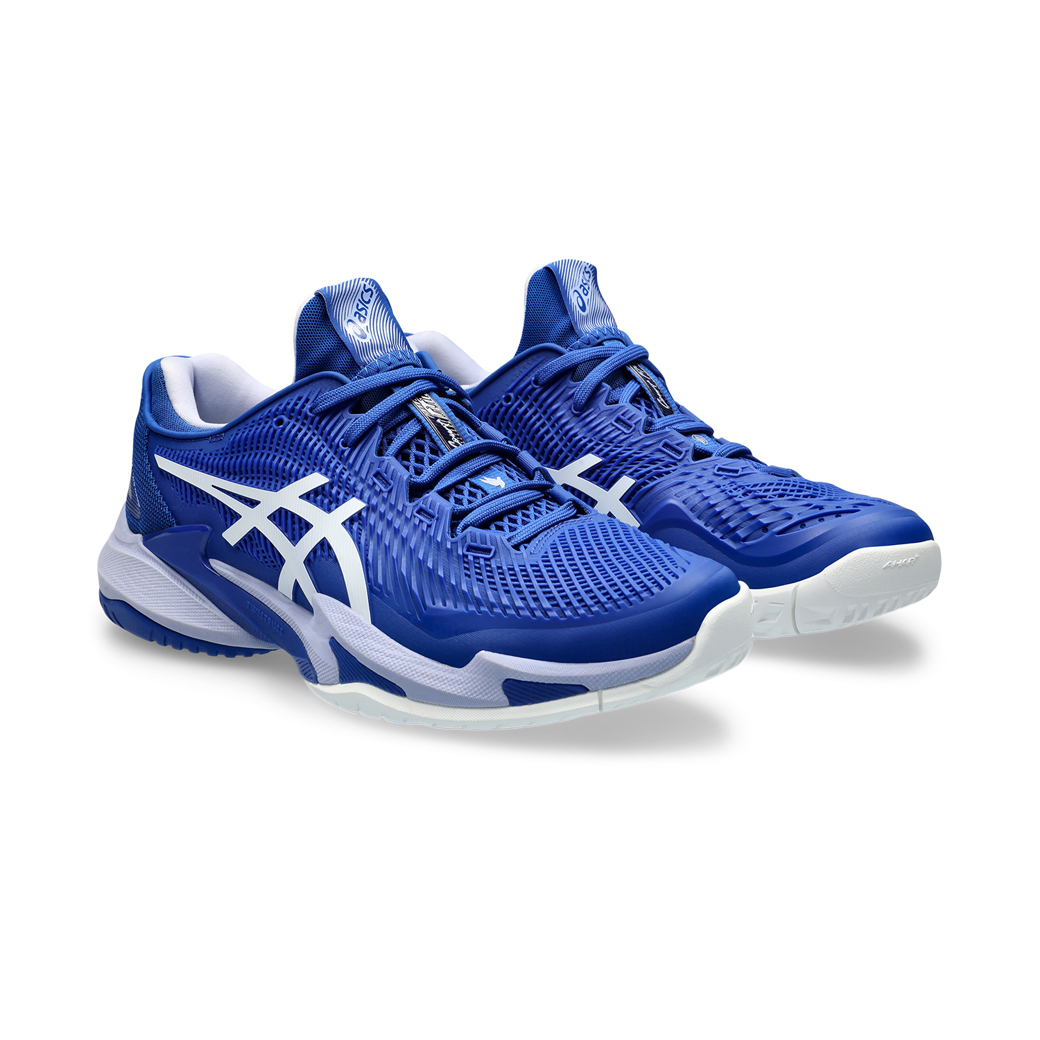 Asics Court FF 3 Novak Men's Tennis Shoes - Blue/Fresh Air