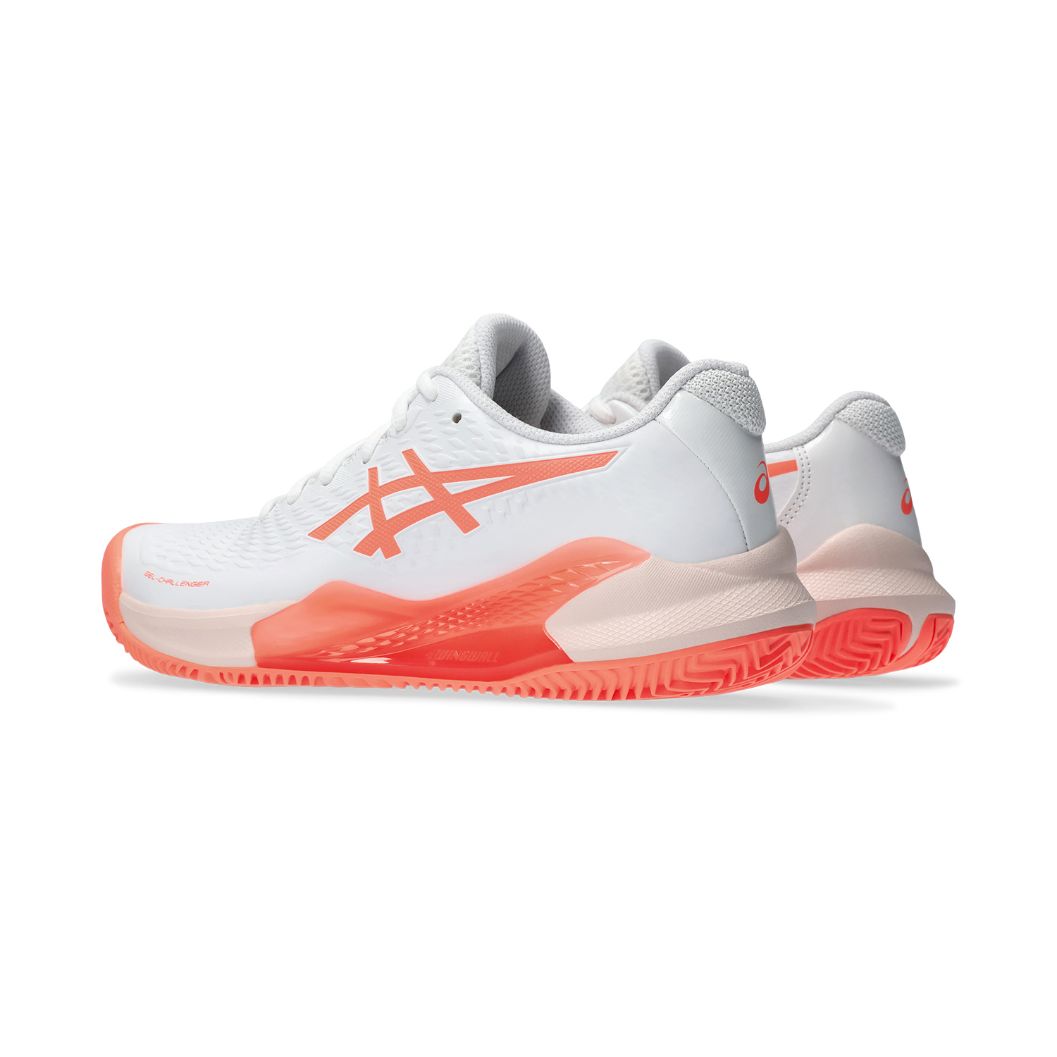 Asics Gel Challenger 14 Clay - White/Pearl Pink