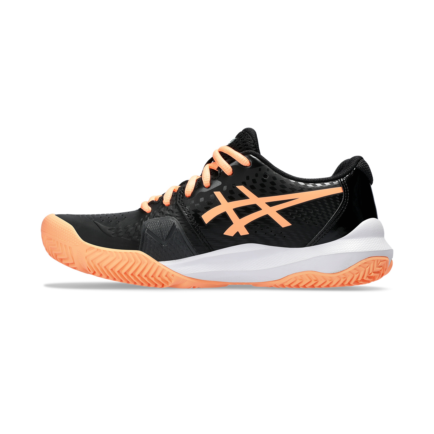 Asics Gel Challenger 14 Padel - Black/Bright Sunstone