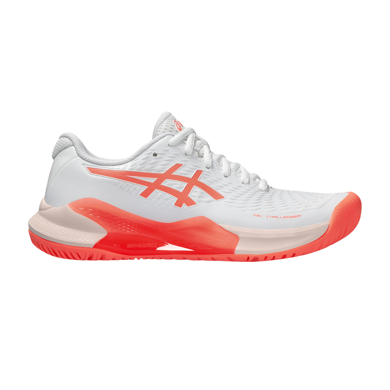 Asics Gel Challenger 14 Women's Tennis Shoes - White/Pearl Pink
