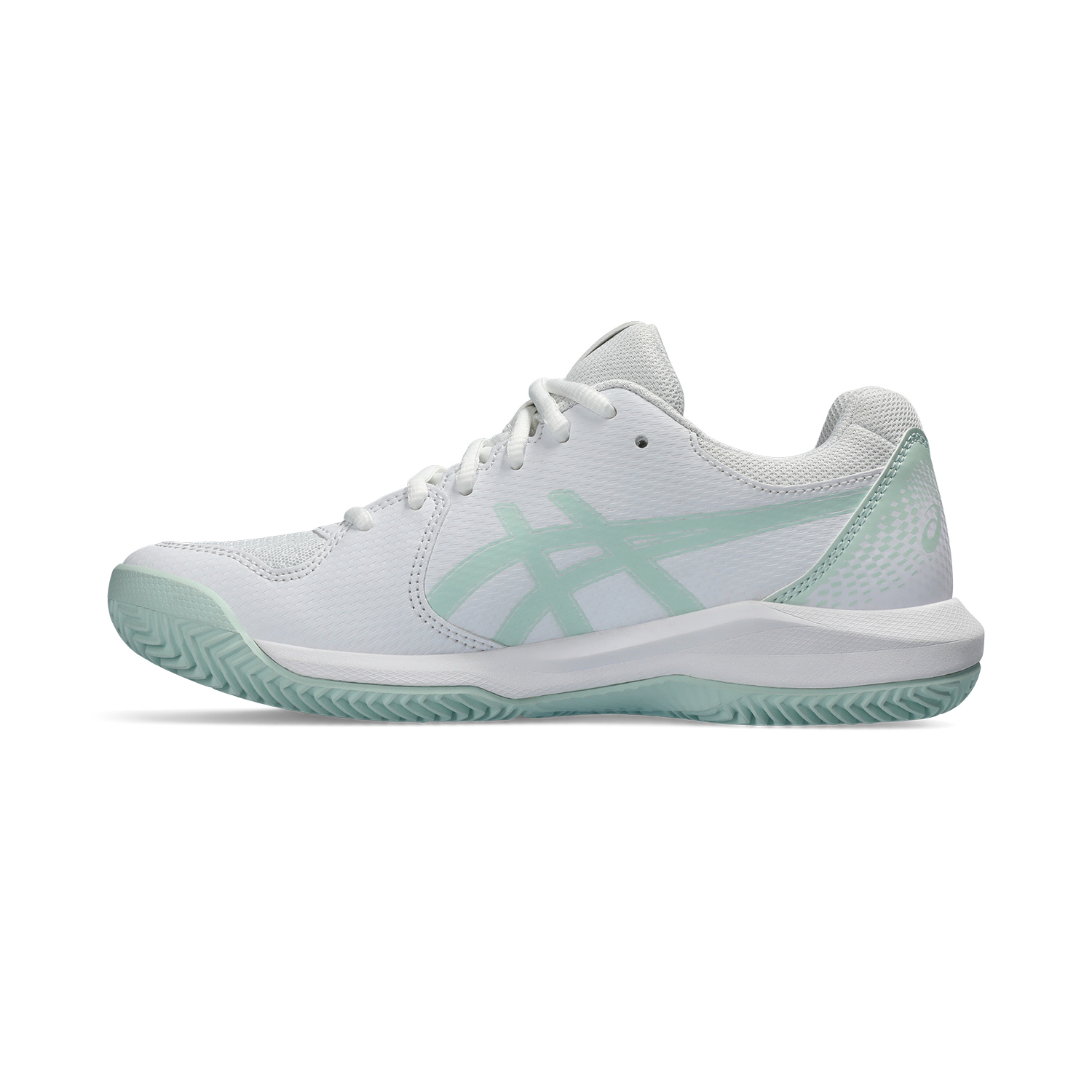 Asics Gel Dedicate 8 Clay - White/Pale Blue