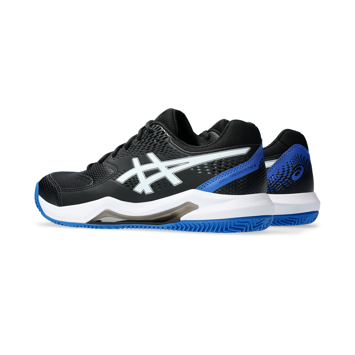 Asics Gel Dedicate 8 Clay - Black/Tuna Blue