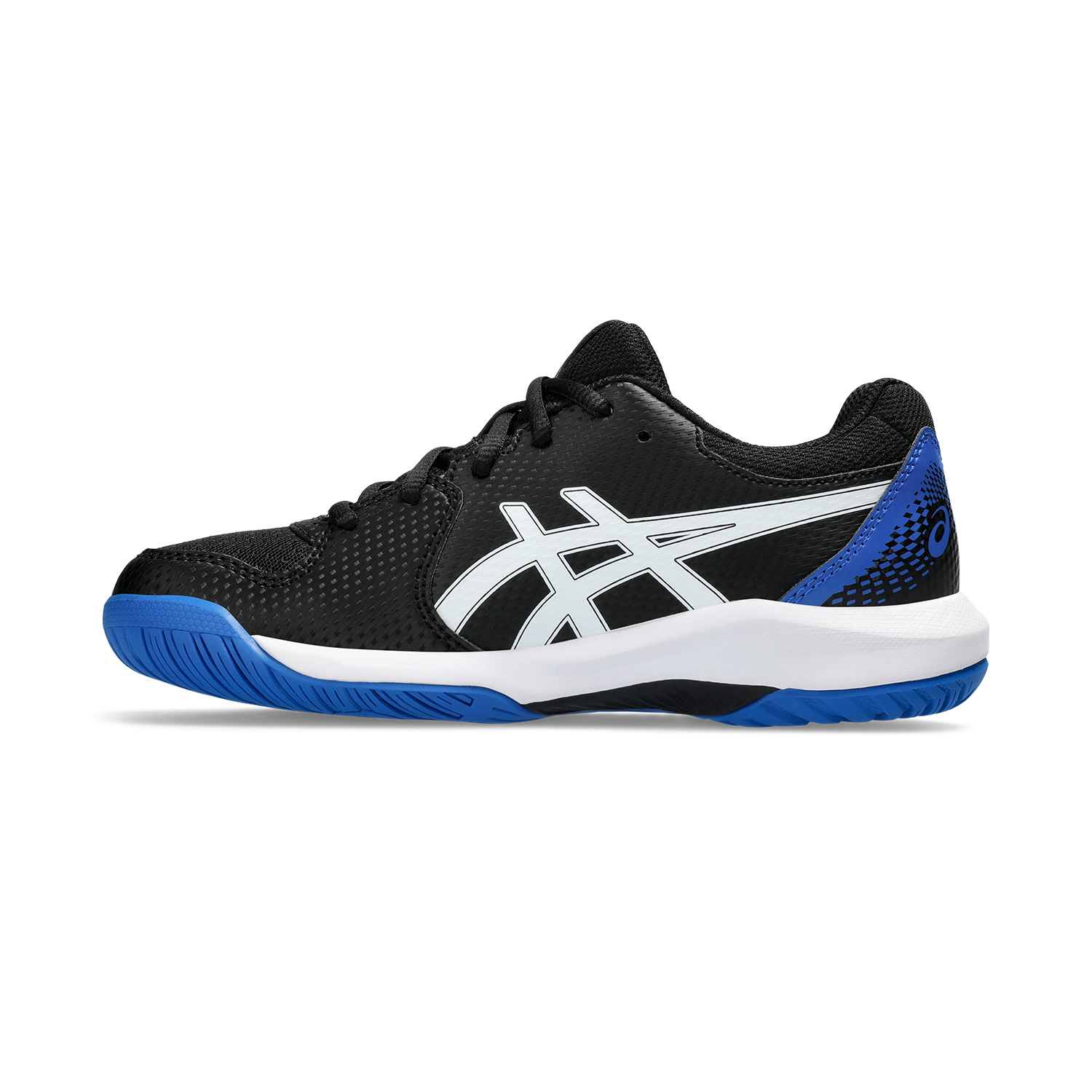 Asics Gel Dedicate 8 GS Bambini - Black/Tuna Blue