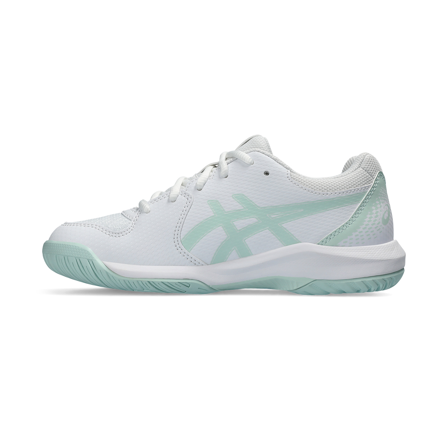 Asics Gel Dedicate 8 GS Niños - White/Pale Blue