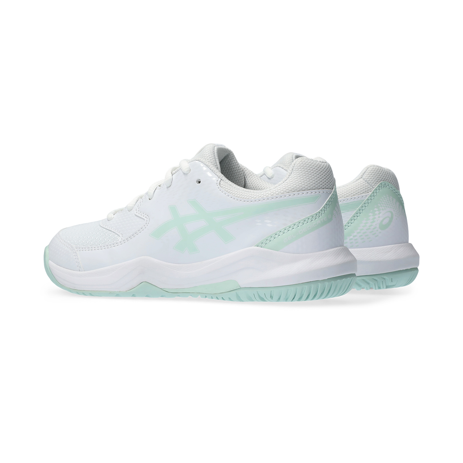 Asics Gel Dedicate 8 GS Junior - White/Pale Blue