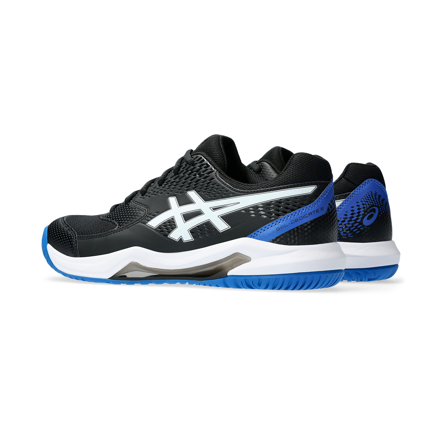 Asics Gel Dedicate 8 - Black/Tuna Blue