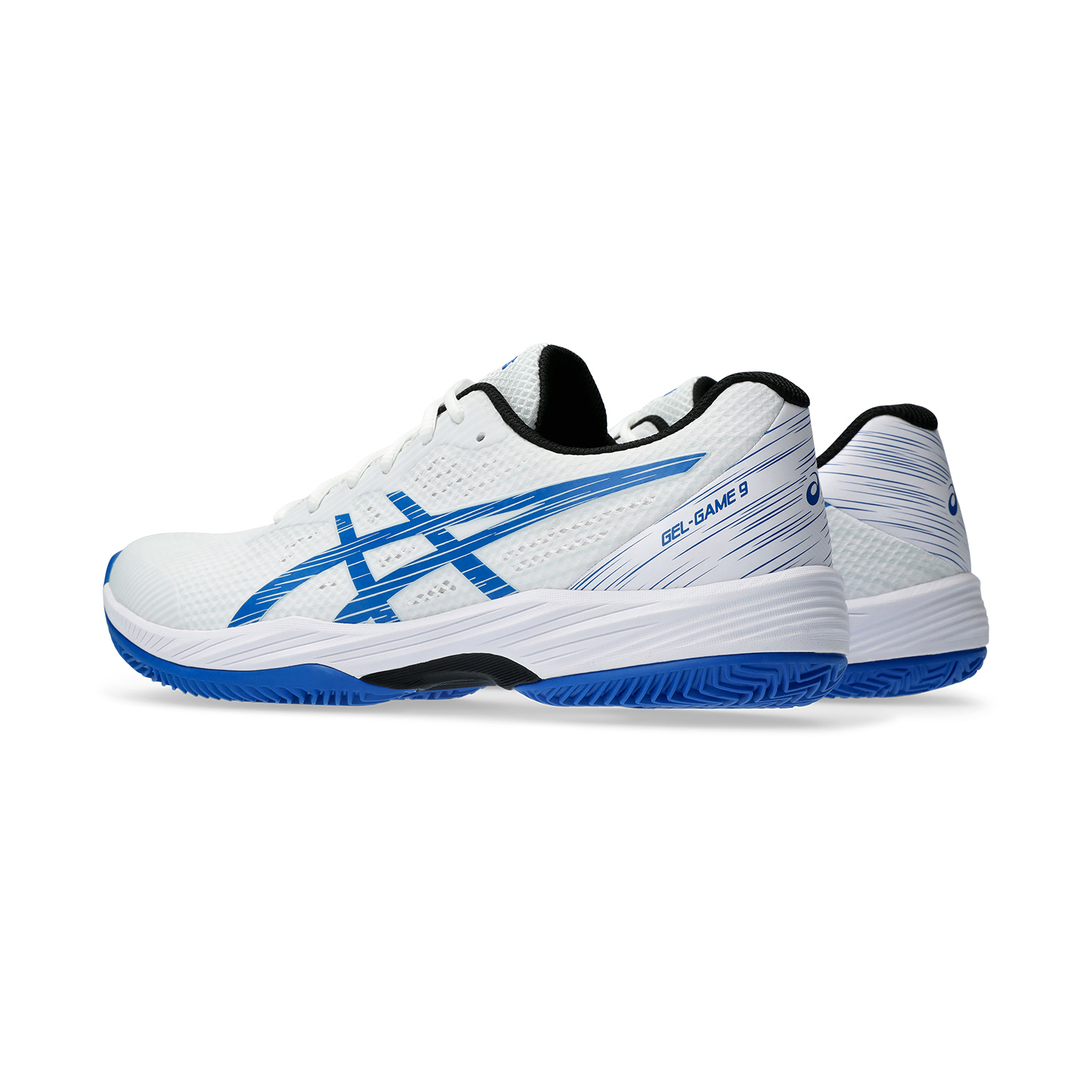 Asics Gel Game 9 Clay/OC - White/Tuna Blue