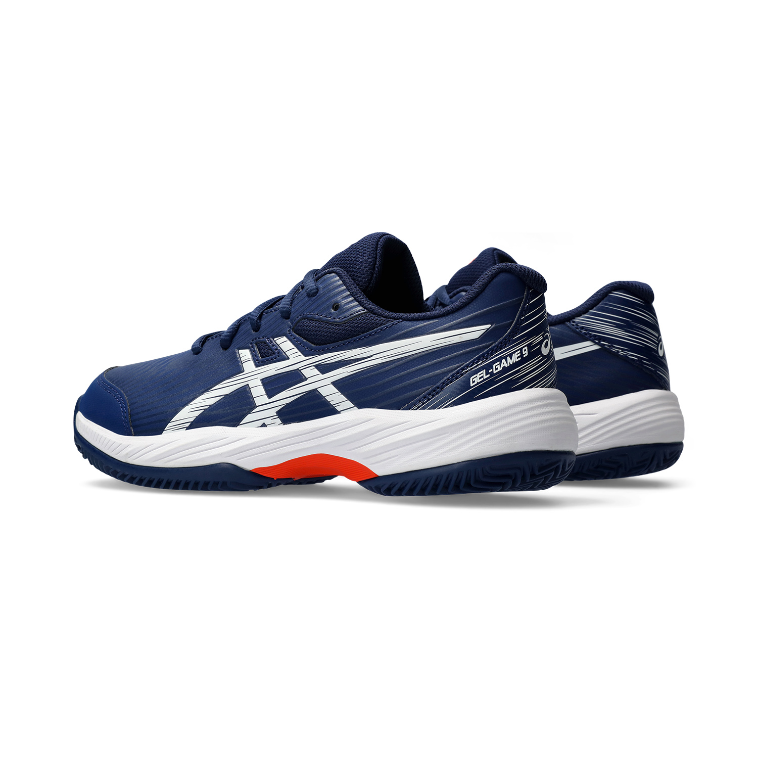 Asics Gel Game 9 GS Clay/OC Bambini - Blue Expanse/Pure Silver