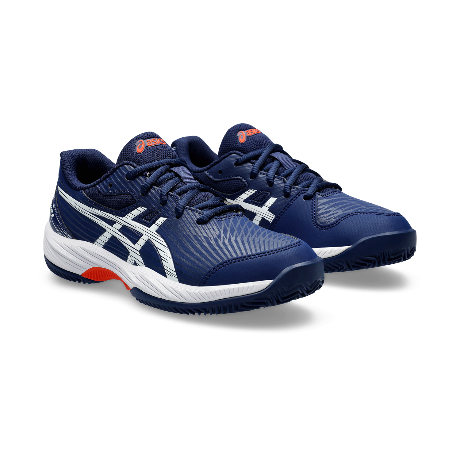 Asics Gel Game 9 GS Clay/OC Junior's Tennis Shoes - Blue
